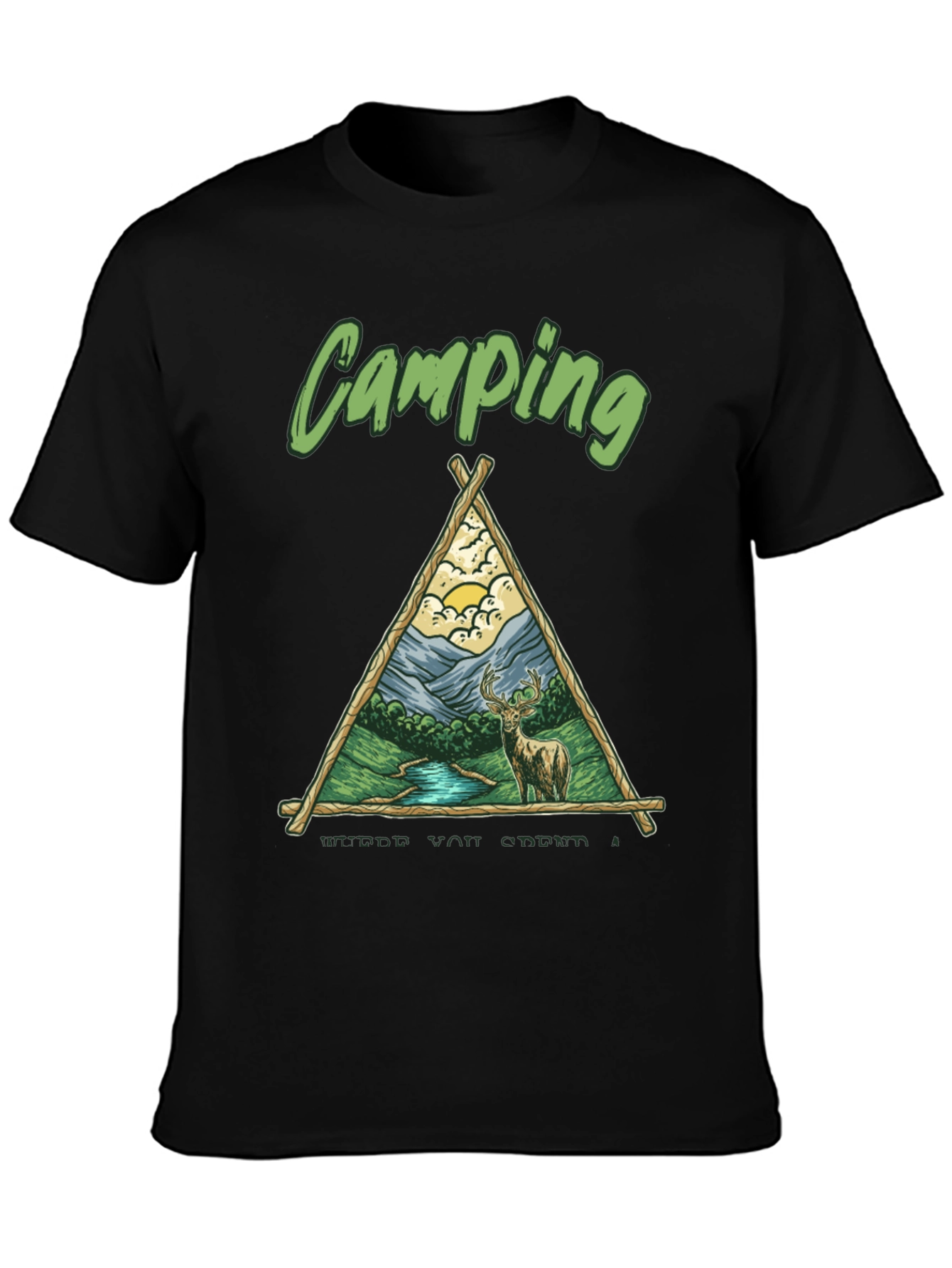 Camping Adventure Graphic Tee