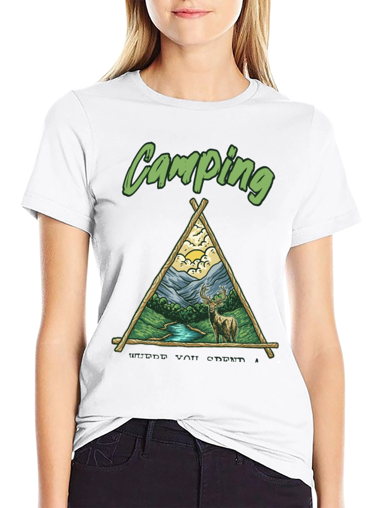 Camping Adventure Graphic Tee