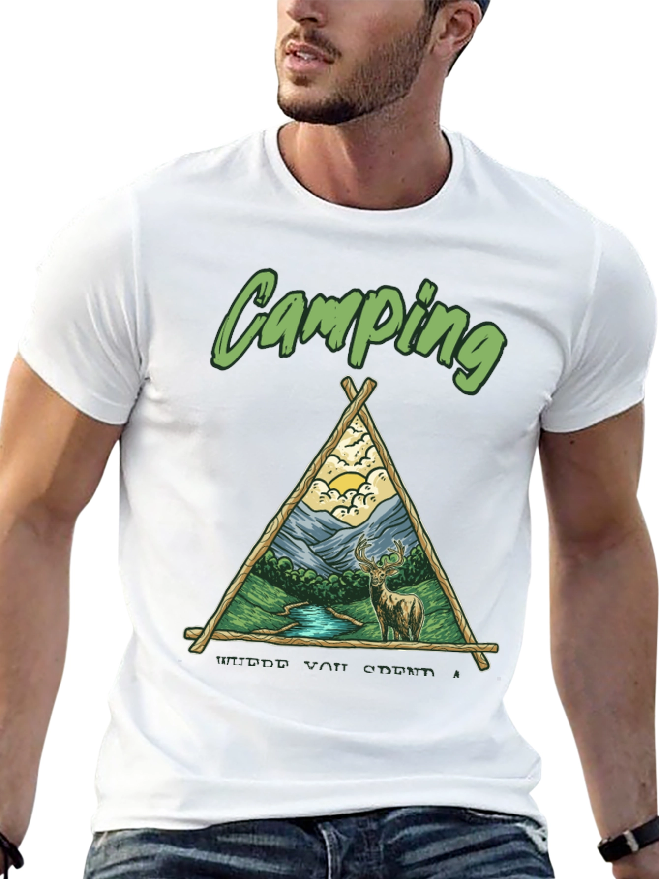 Camping Adventure Graphic Tee