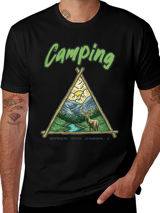 Camping Adventure Graphic Tee