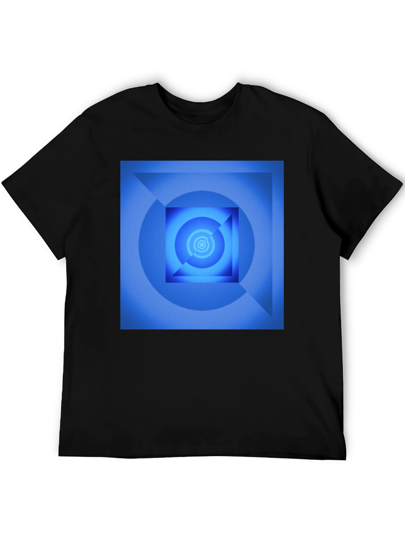 Geometric Square Design T-Shirt