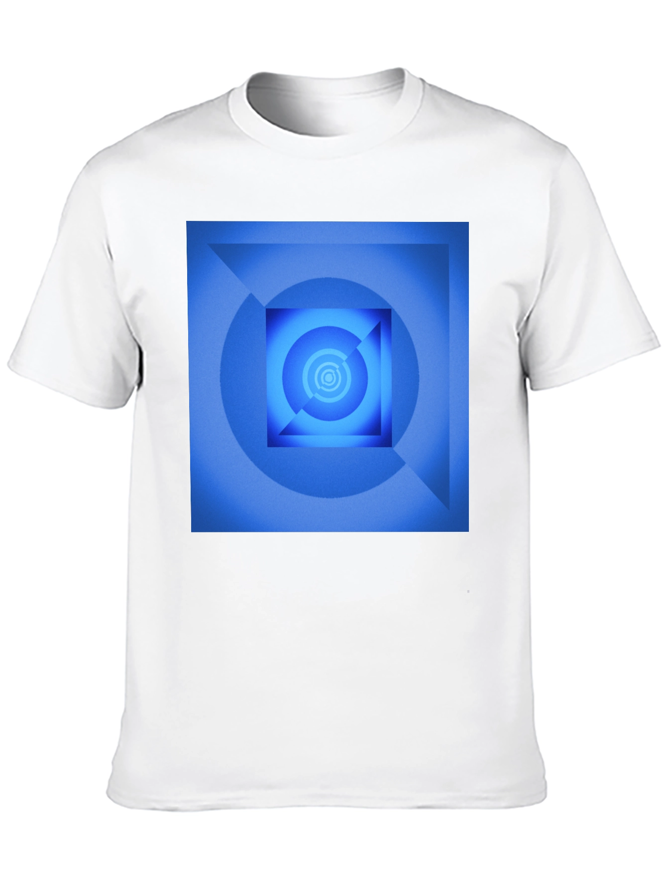 Geometric Square Design T-Shirt