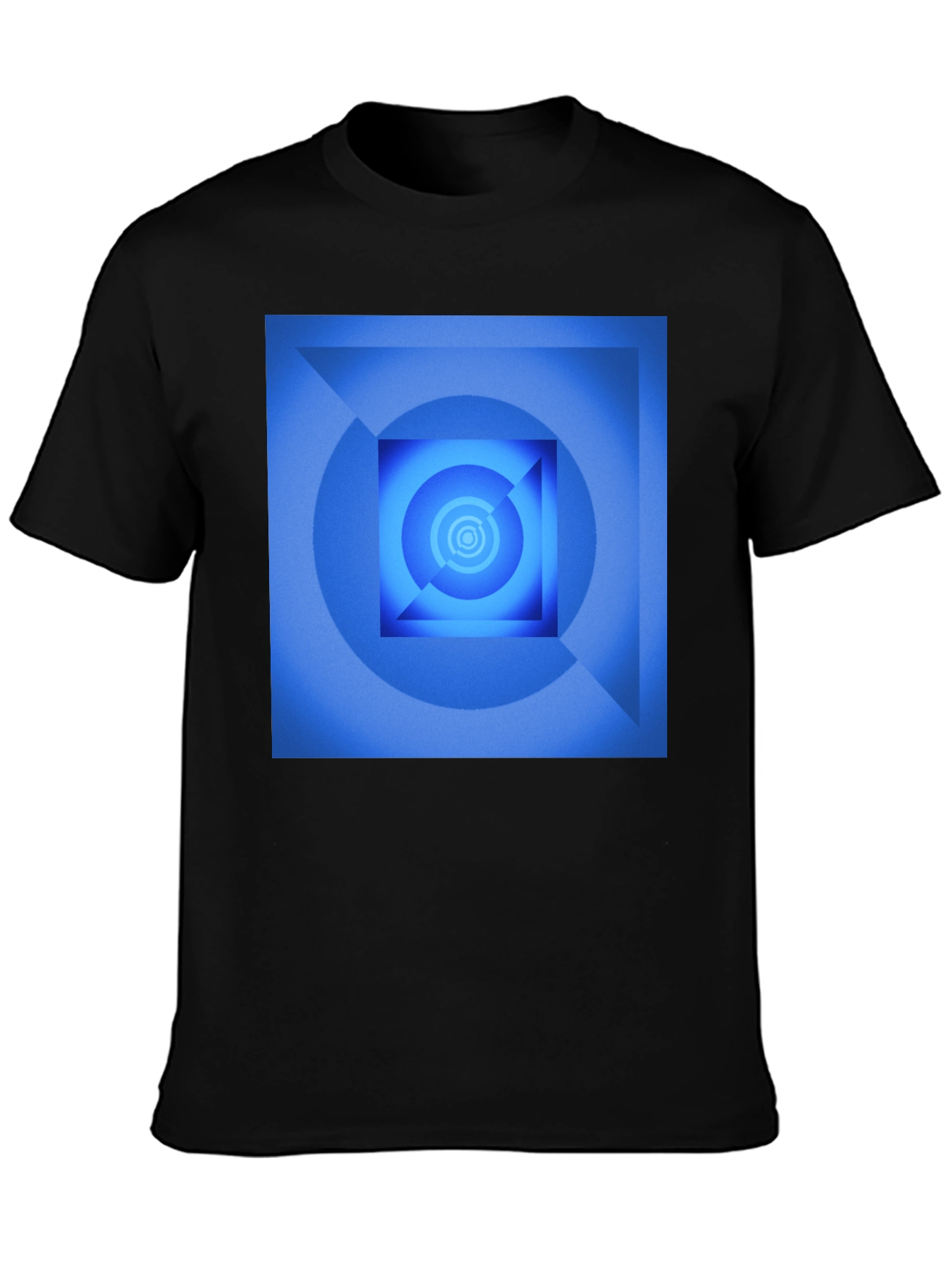Geometric Square Design T-Shirt