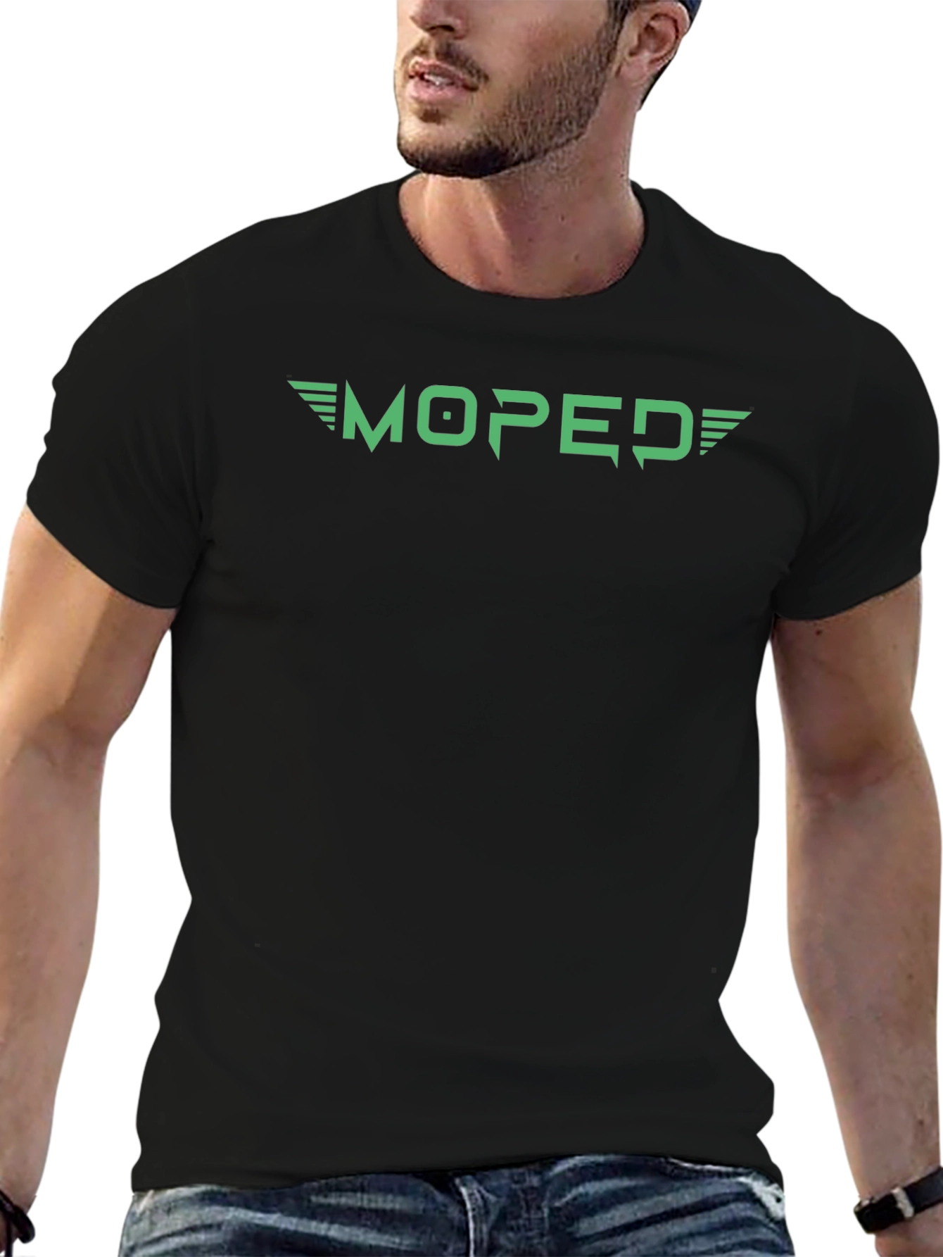 MOPED Graphic T-Shirt - Cool Casual Design