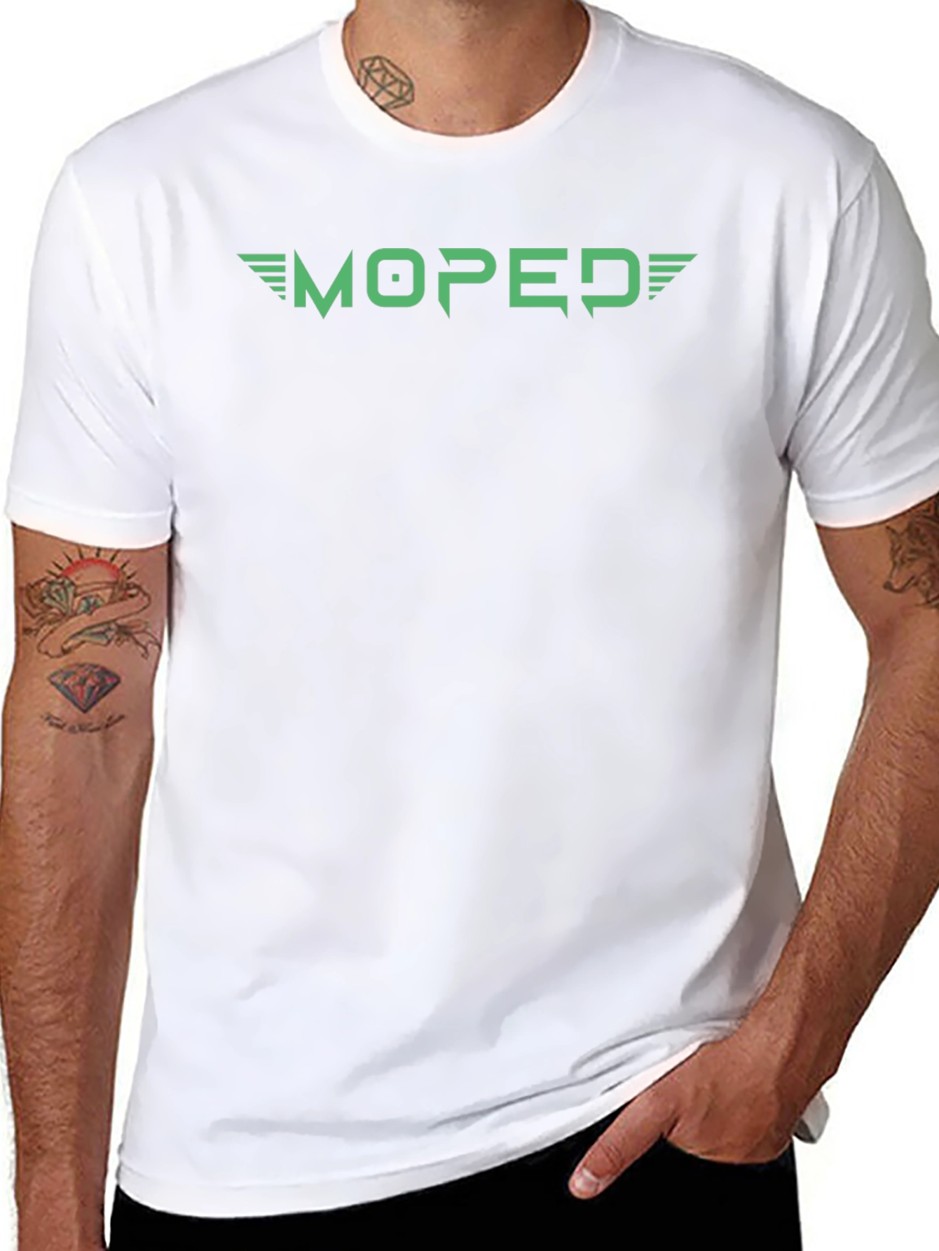 MOPED Graphic T-Shirt - Cool Casual Design