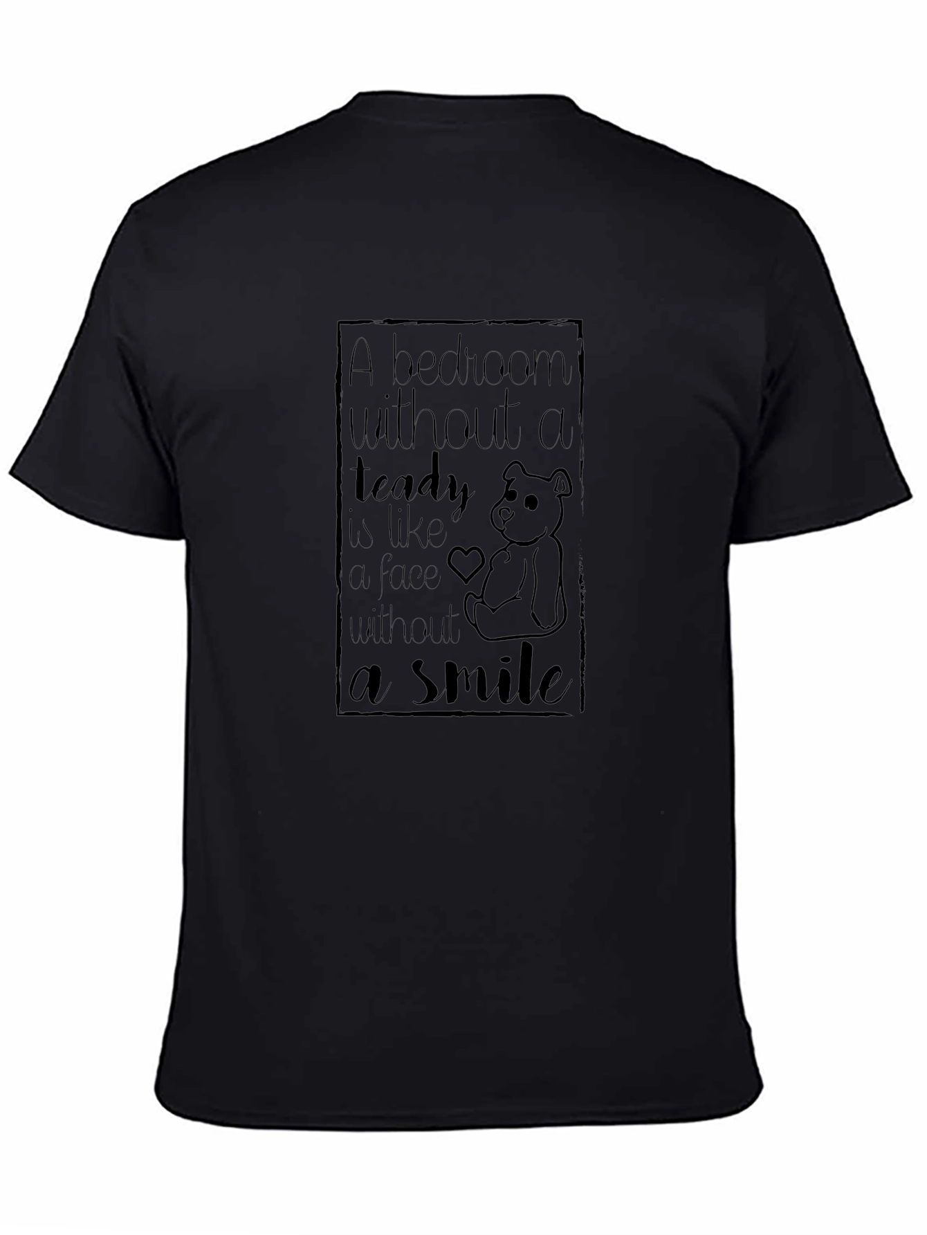 Bedroom Teddy Bear Graphic Tee