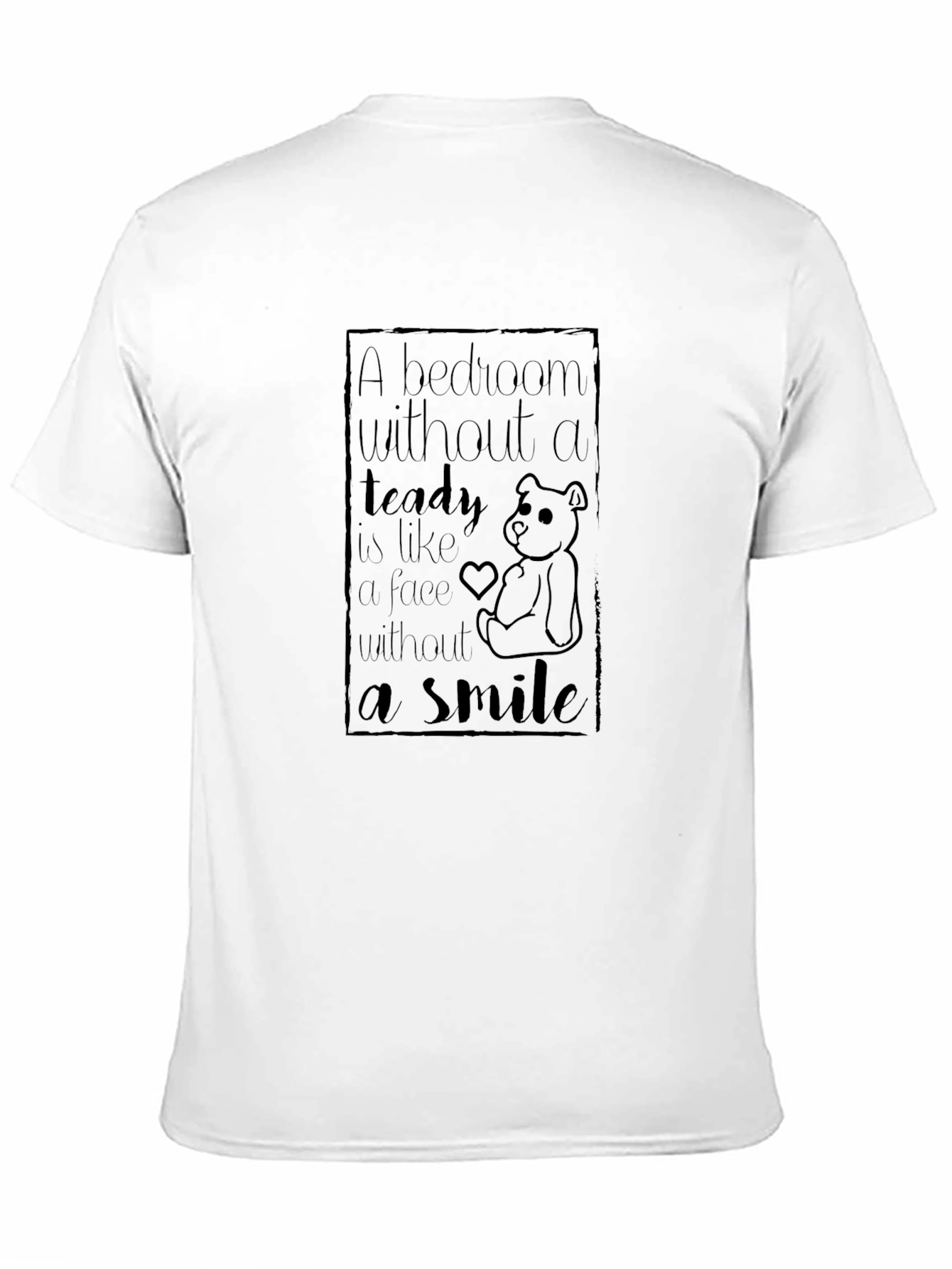 Bedroom Teddy Bear Graphic Tee