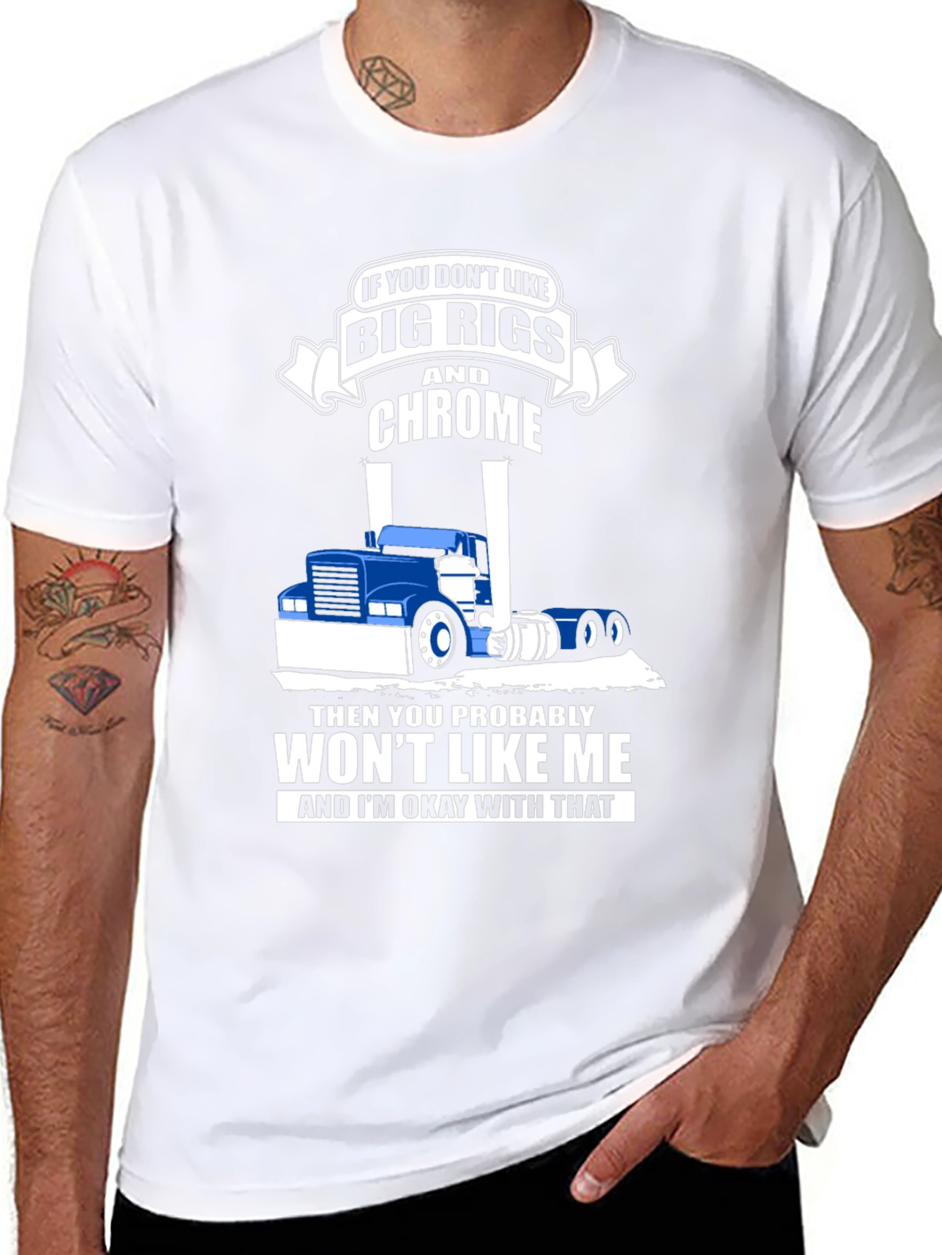 Big Rigs & Chrome T-Shirt