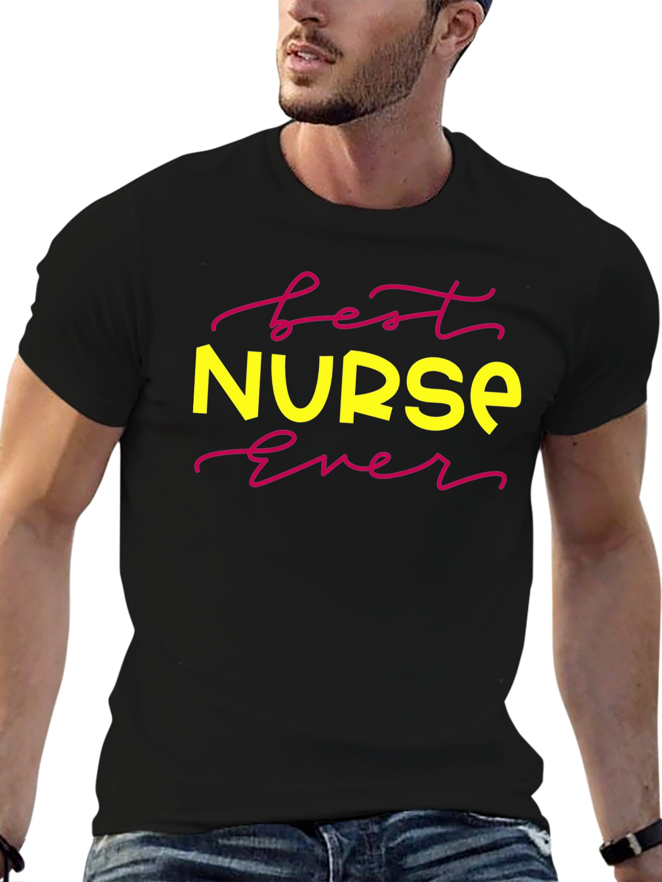 Best Nurse Ever Graphic T-Shirt