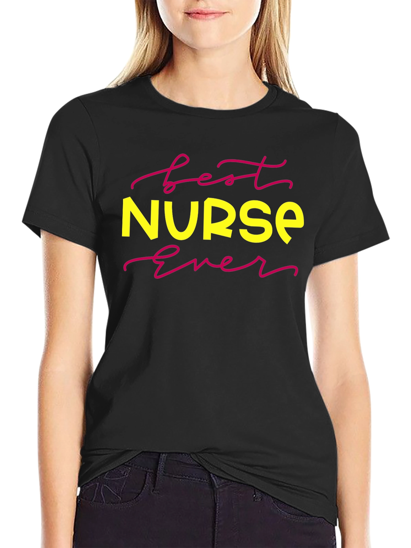 Best Nurse Ever Graphic T-Shirt