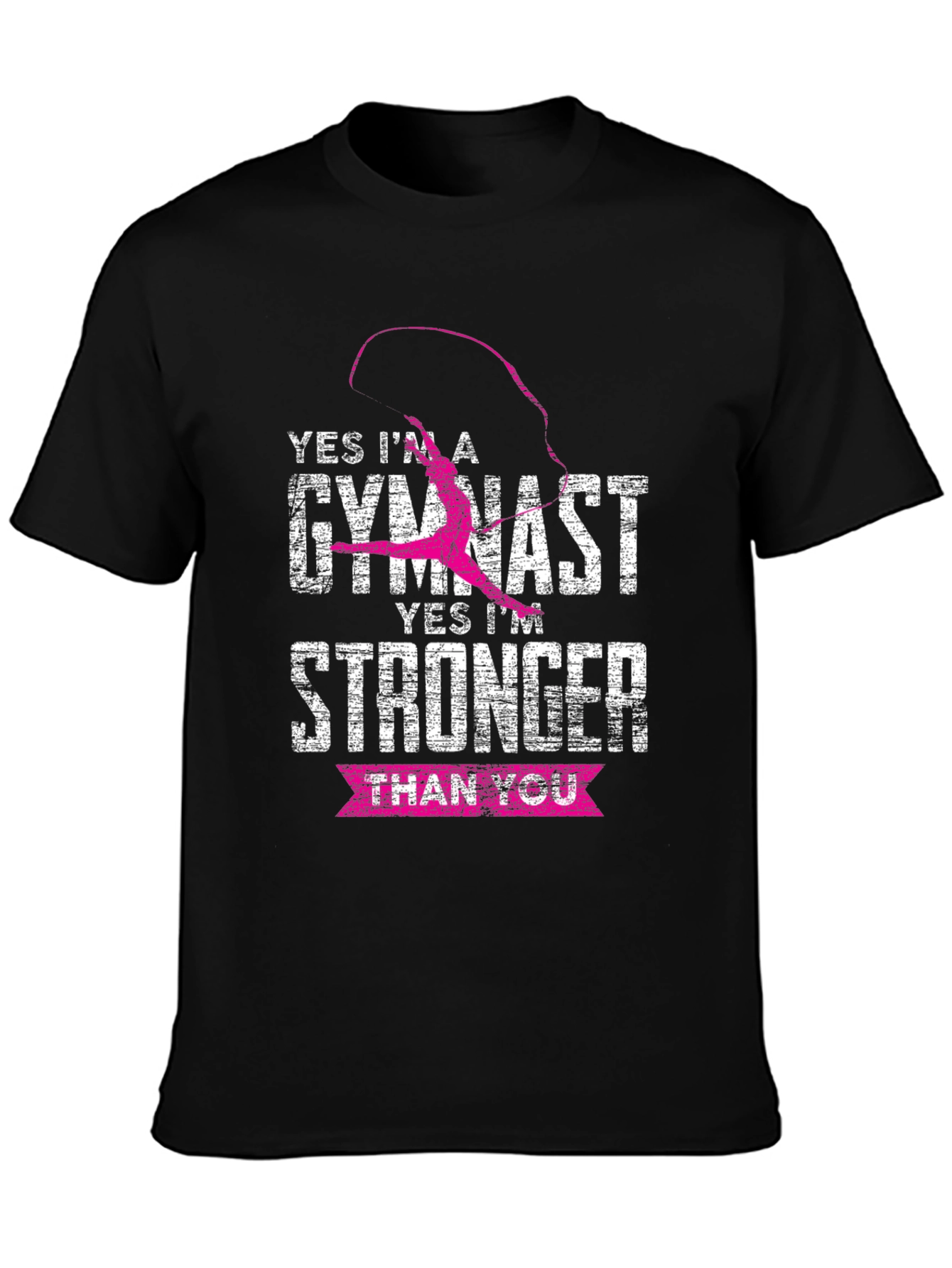 Gymnast Stronger Than You T-Shirt