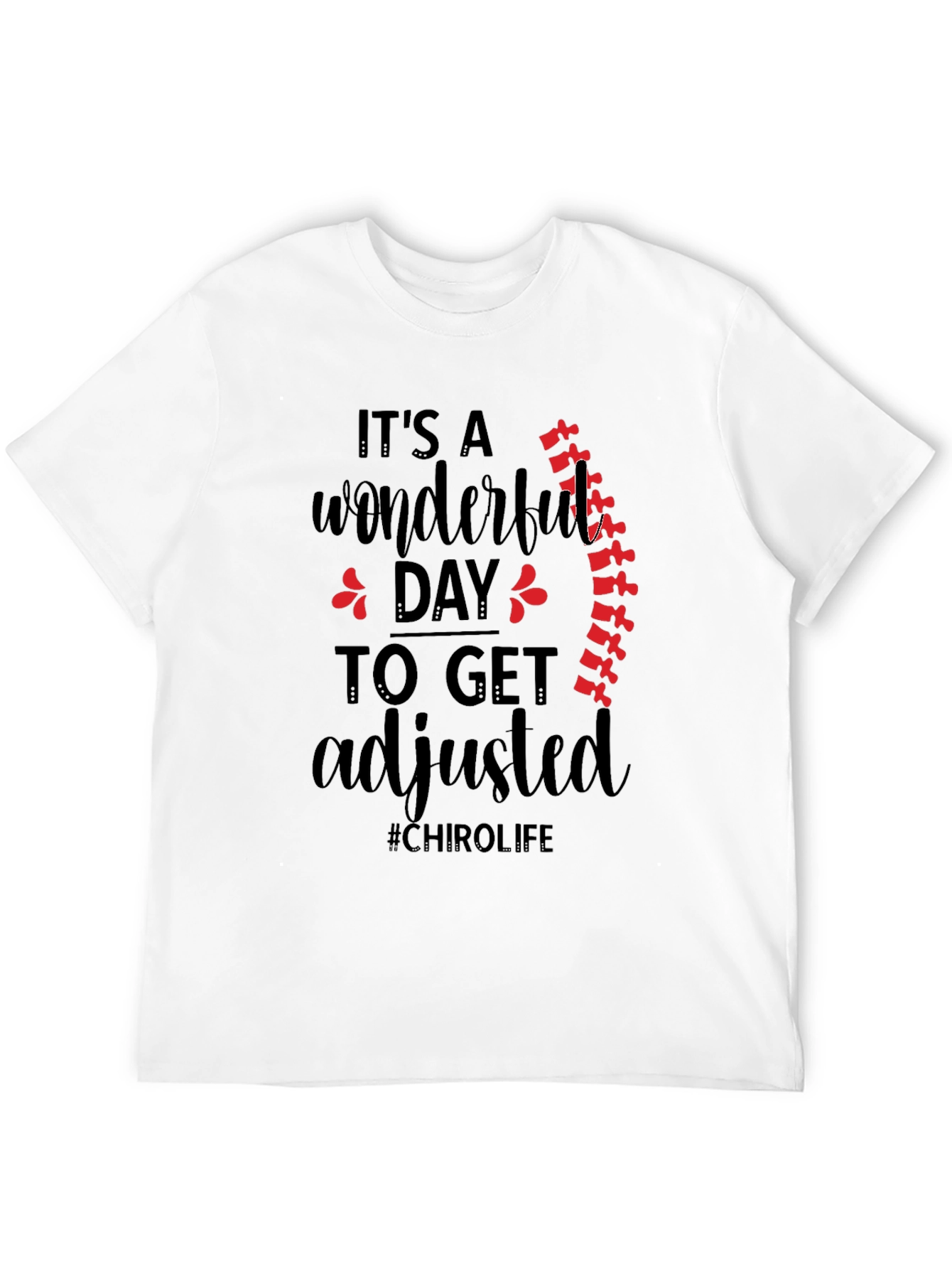 Chirolife Chiropractic Adjustment T-Shirt