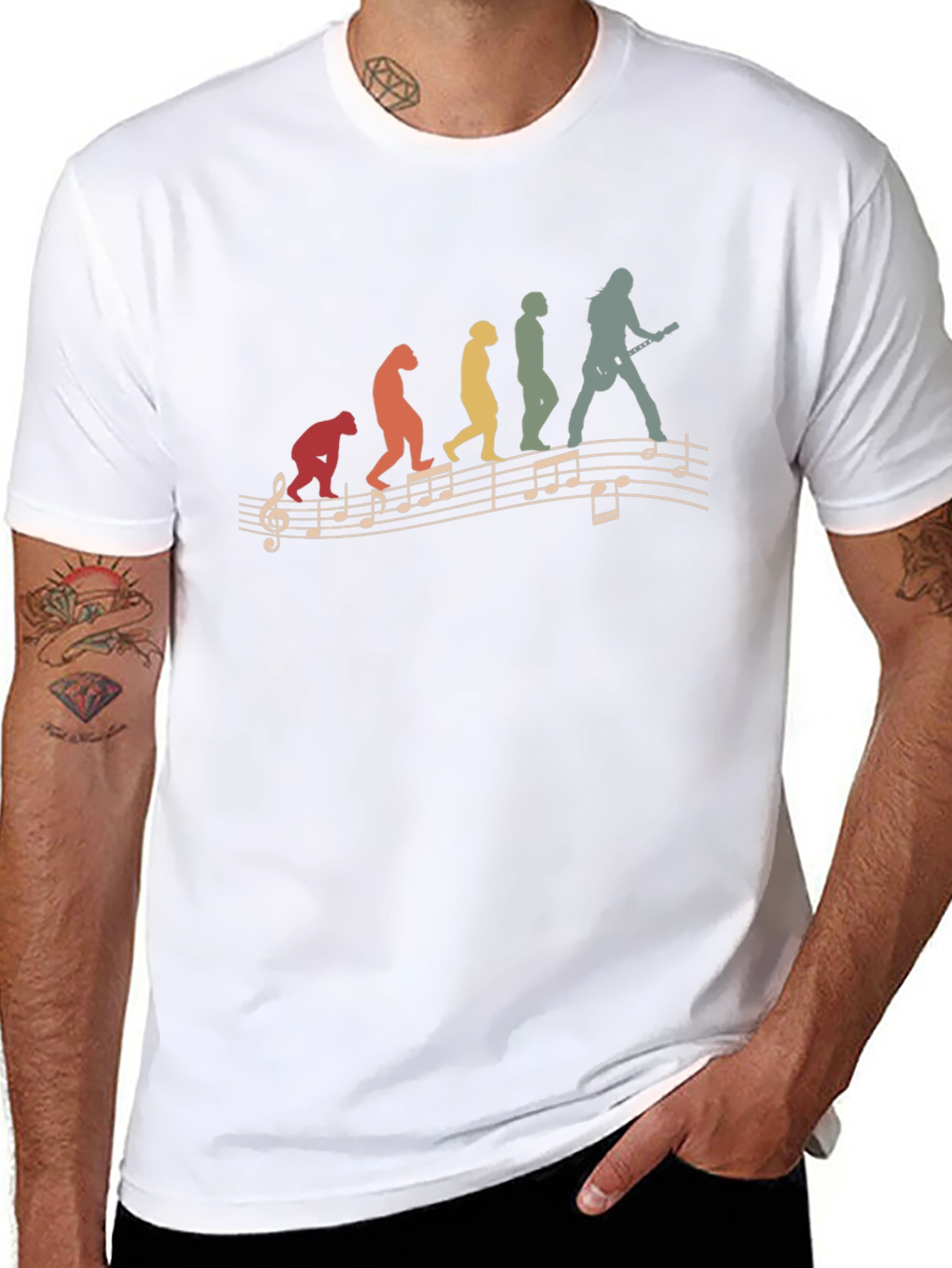 Evolution of Rock T-Shirt | Music Lover Tee