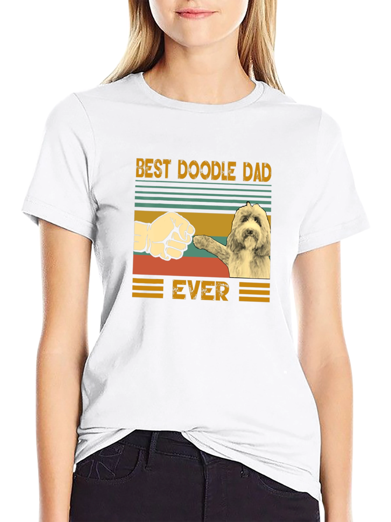 Best Doodle Dad Ever Graphic Tee