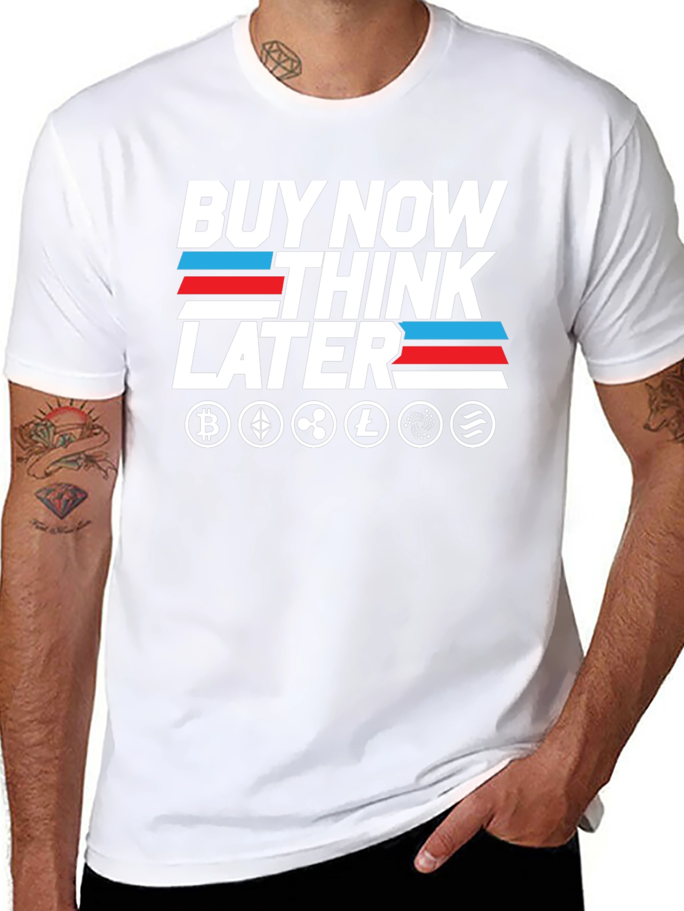 Crypto T-Shirt - Buy Now Think Later Tee