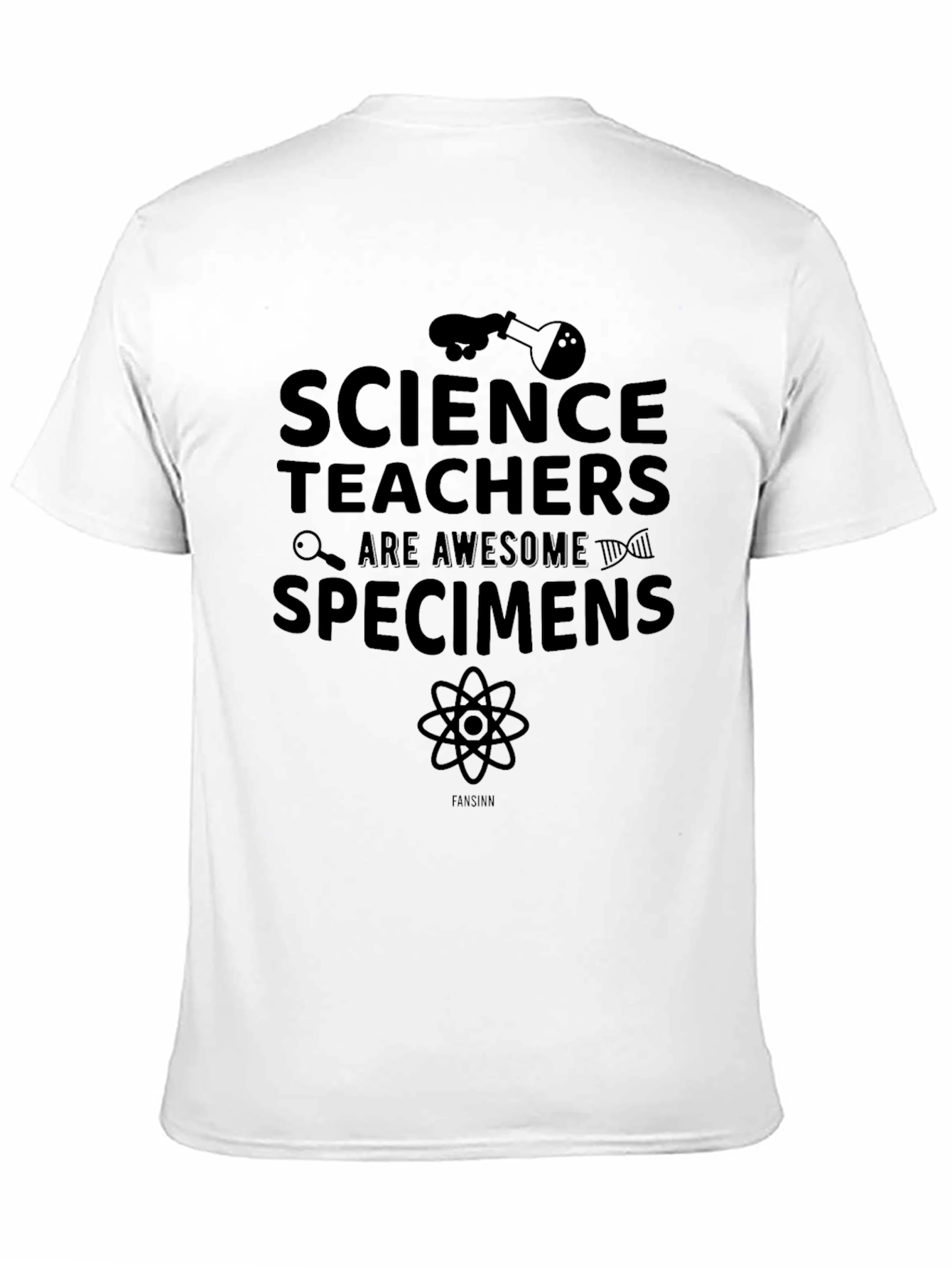 Science Teachers Are Awesome Mens Black T-Shirt