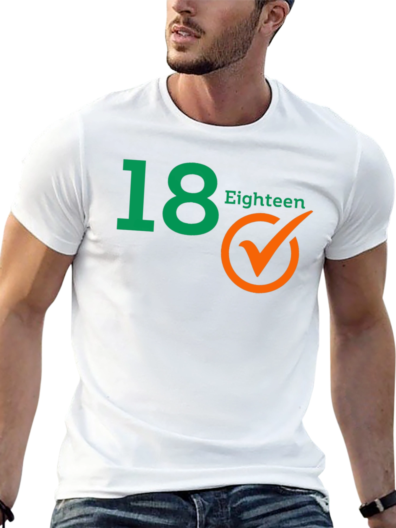 Eighteen Check T-Shirt