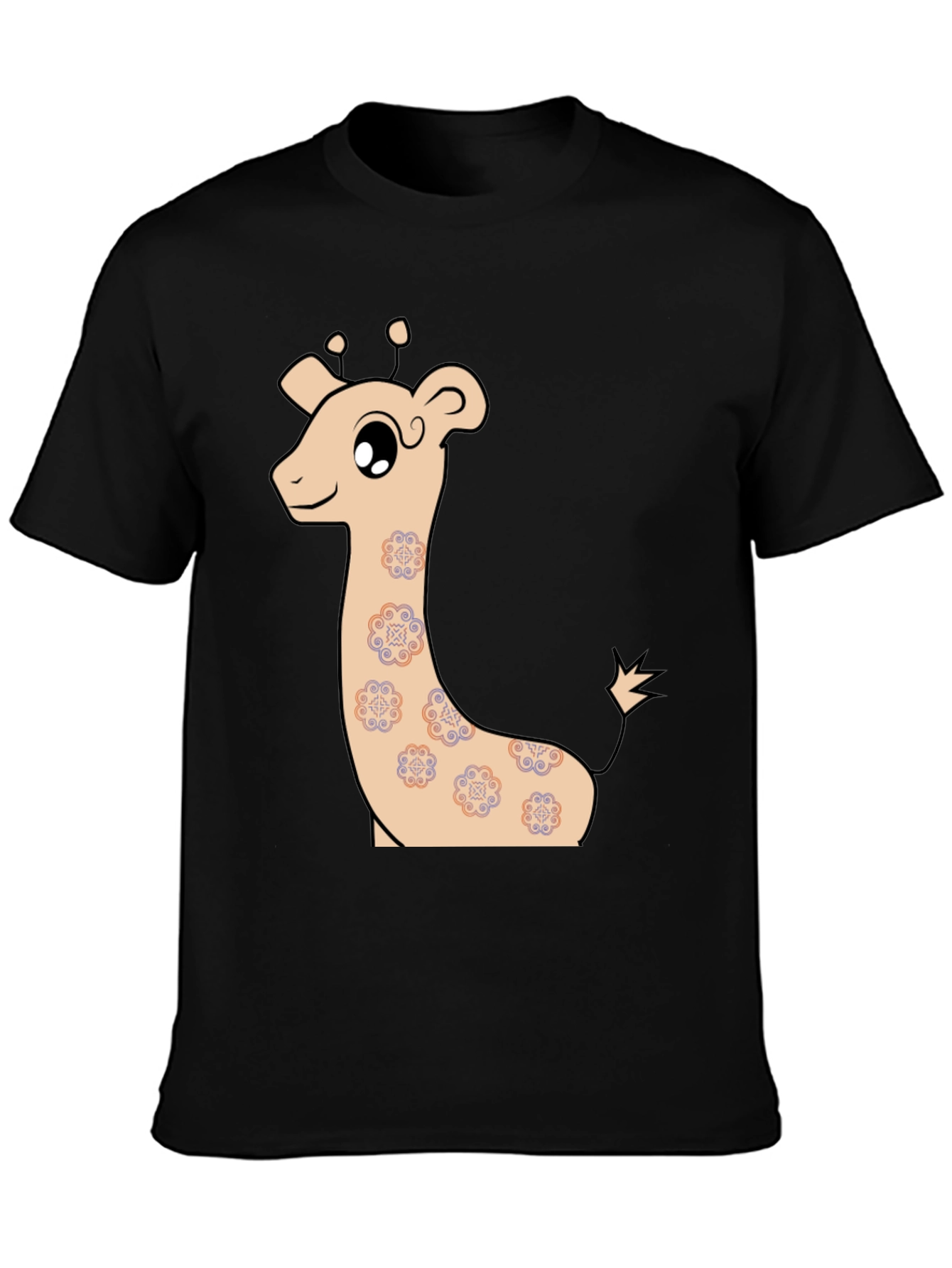 Cute Giraffe Graphic T-Shirt