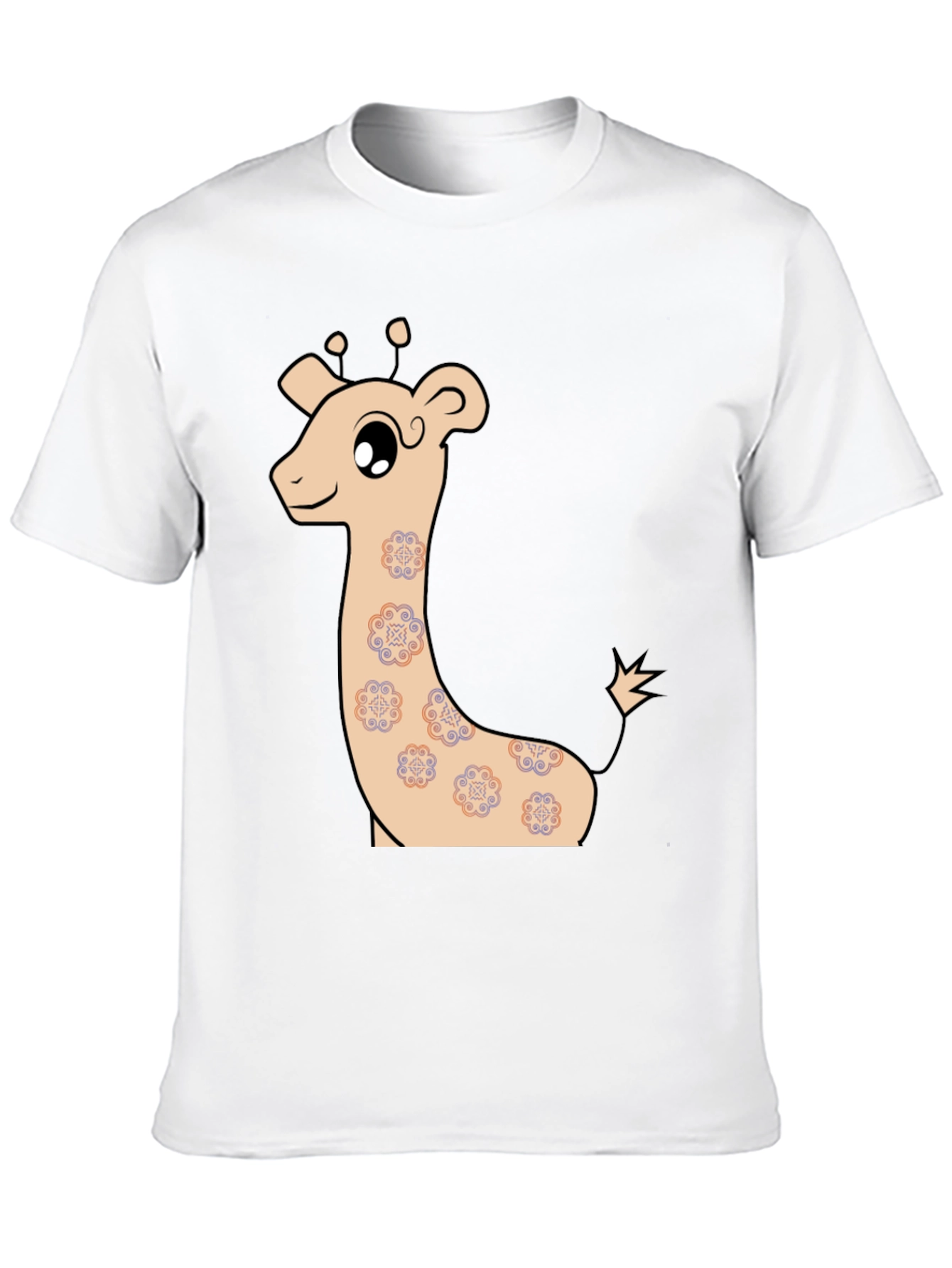 Cute Giraffe Graphic T-Shirt