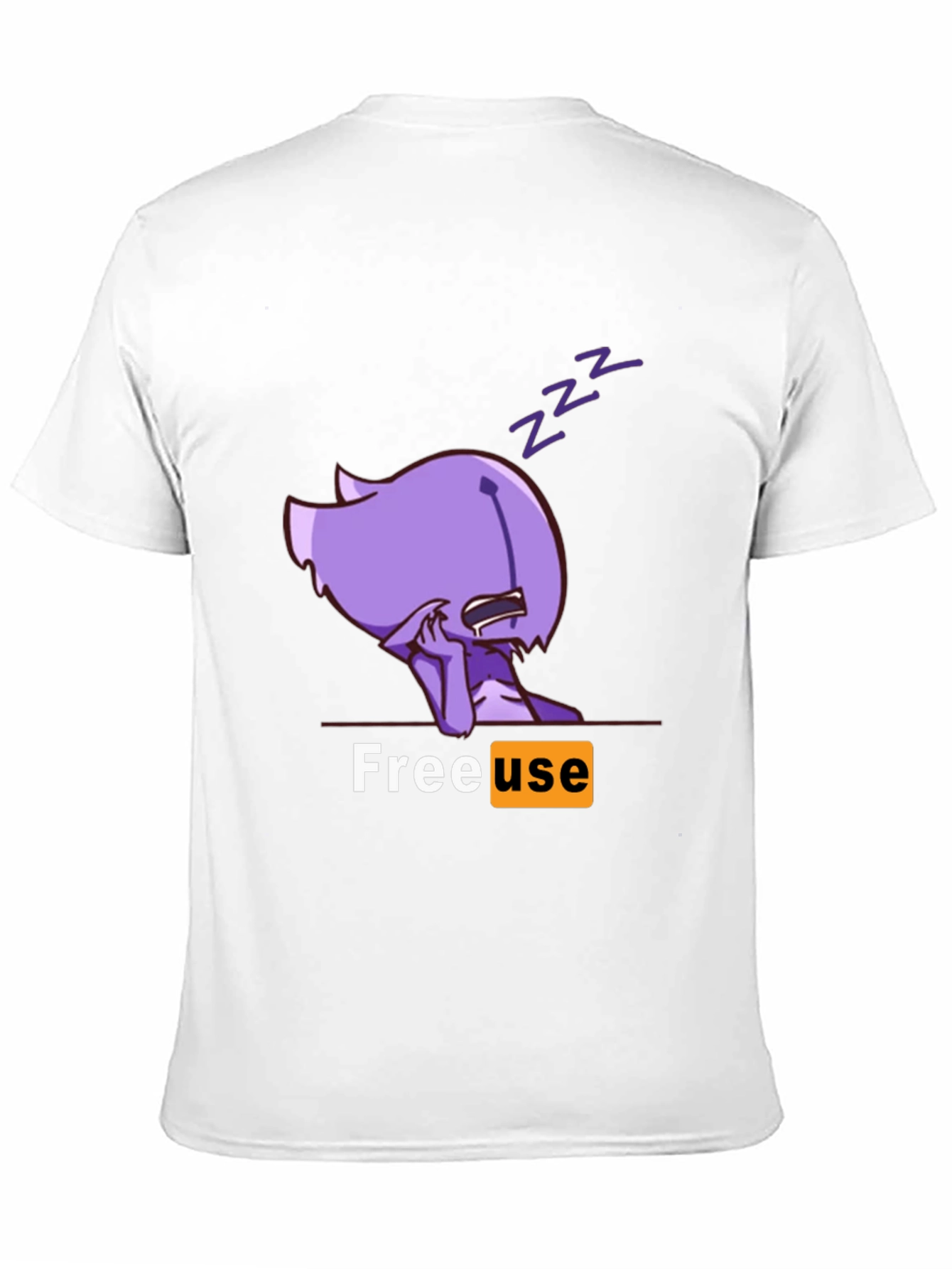FreeUse Purple Character T-Shirt