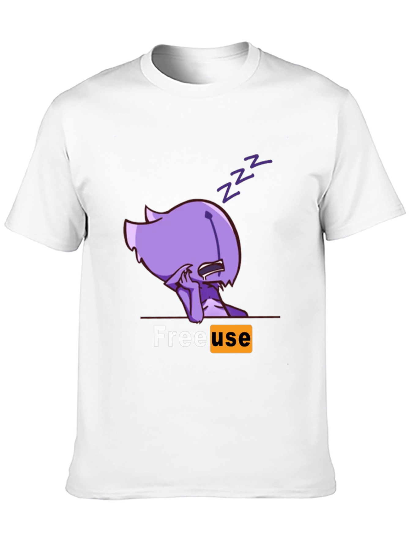 FreeUse Purple Character T-Shirt