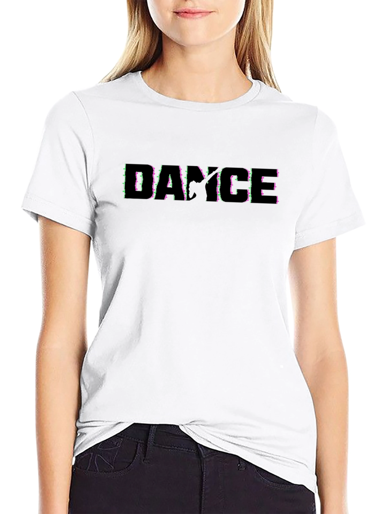 Dance Graphic Black T-Shirt - Stylish Mens Tee