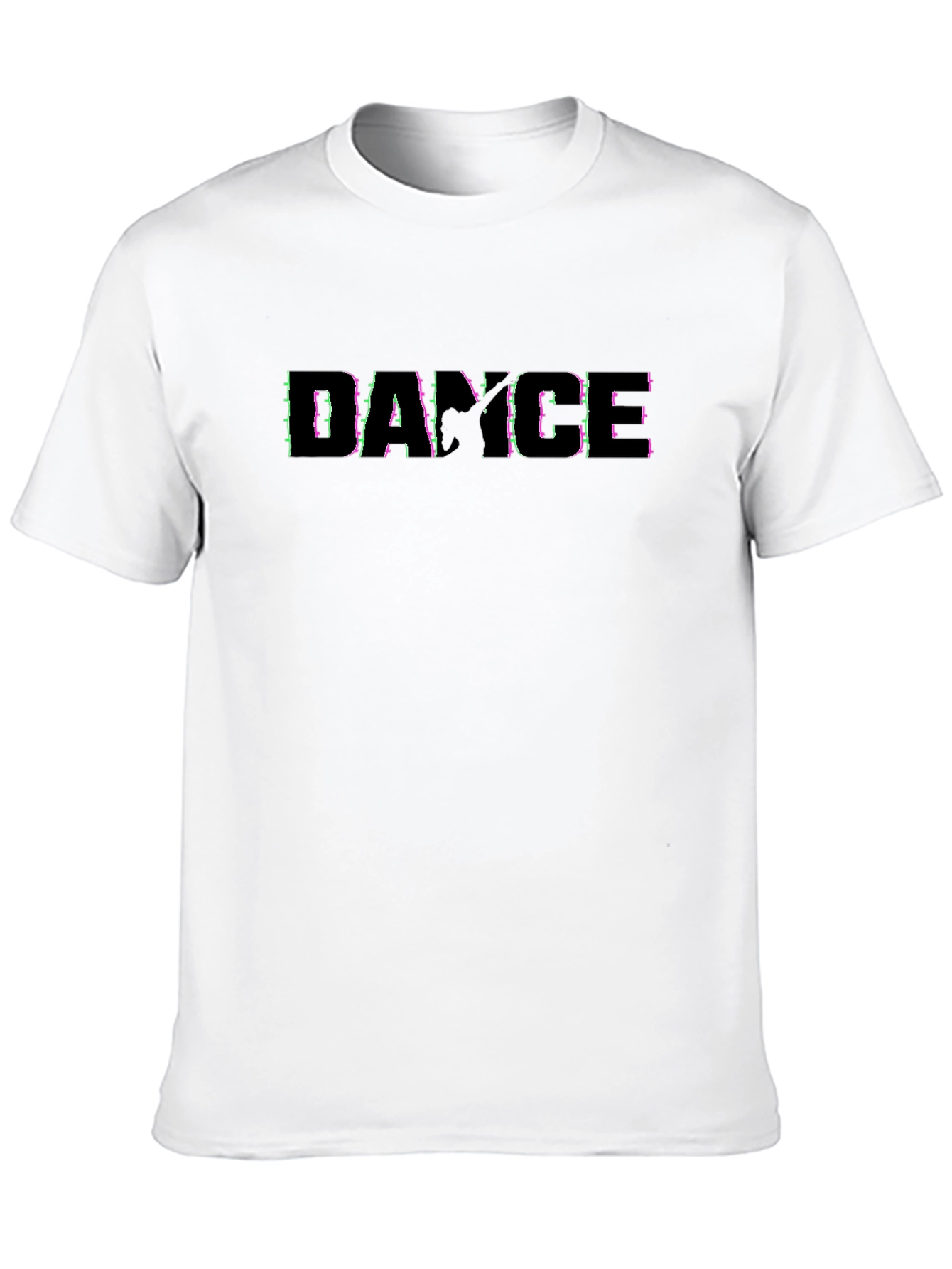 Dance Graphic Black T-Shirt - Stylish Mens Tee