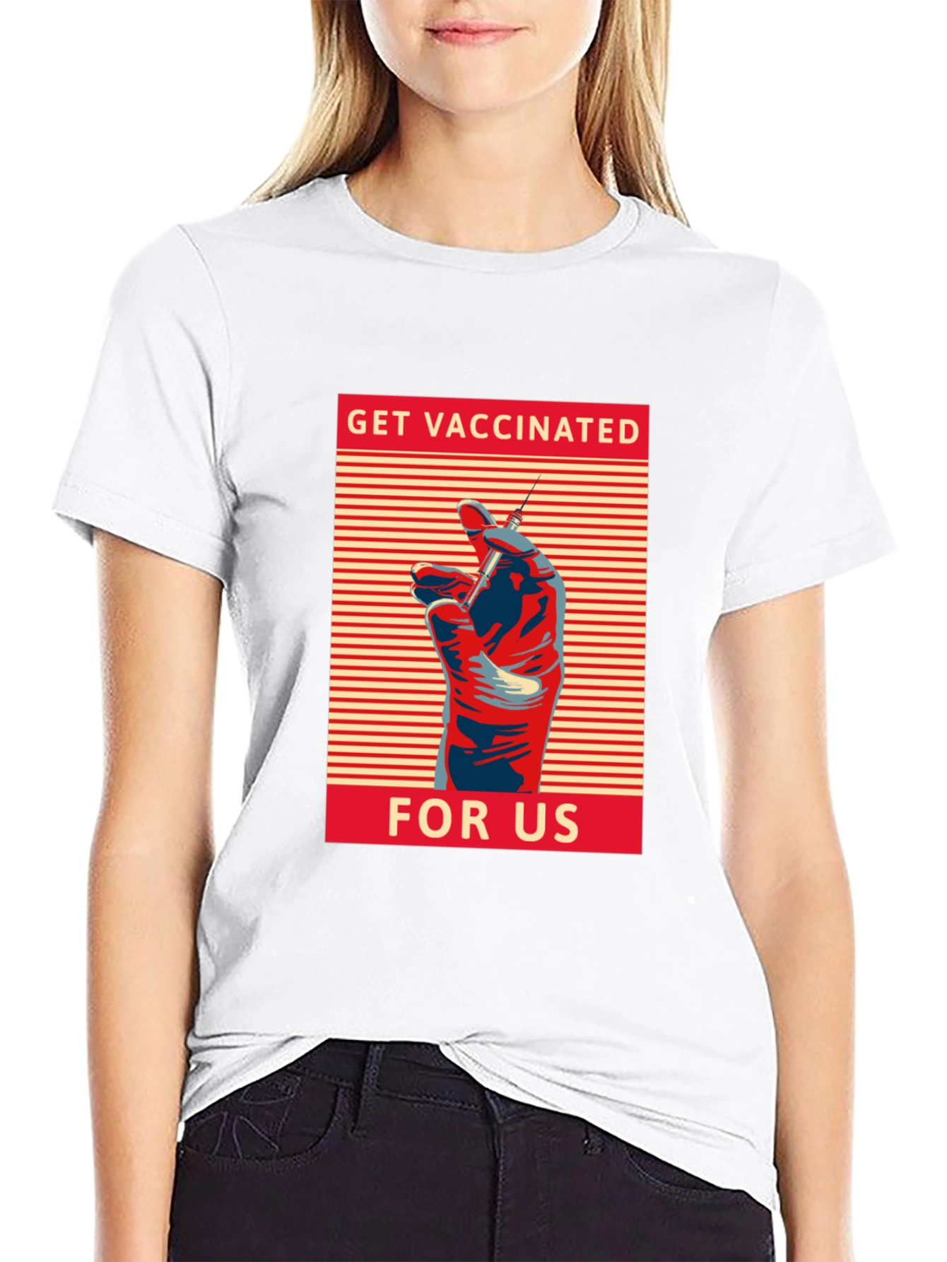 Get Vaccinated for Us Graphic T-Shirt