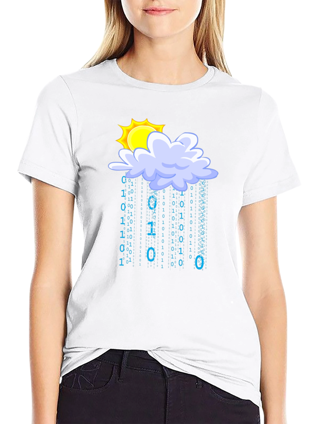 Data Cloud T-Shirt - Programmer Weather Tee