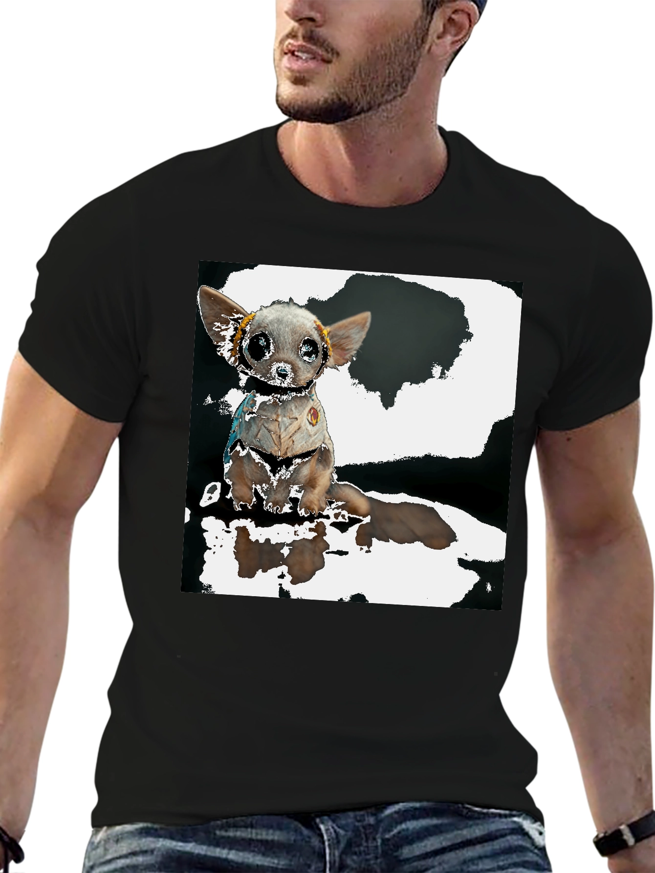 Cool Chihuahua Astronaut T-Shirt