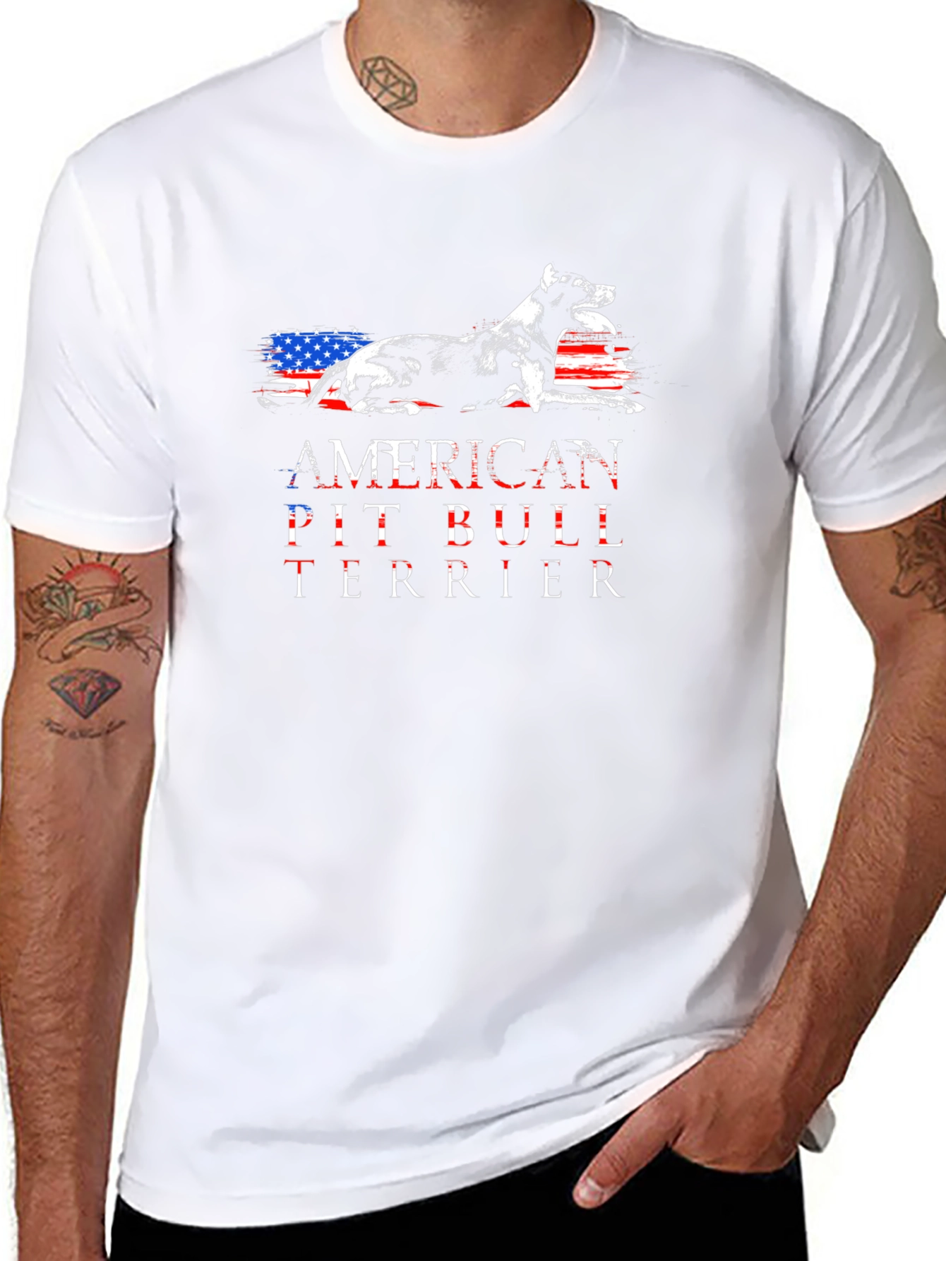 American Pit Bull Terrier Graphic T-Shirt