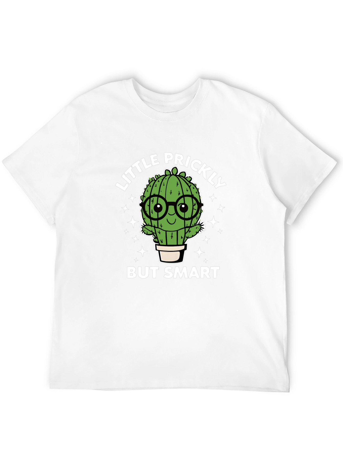 Little Prickly But Smart Cactus Graphic Tee