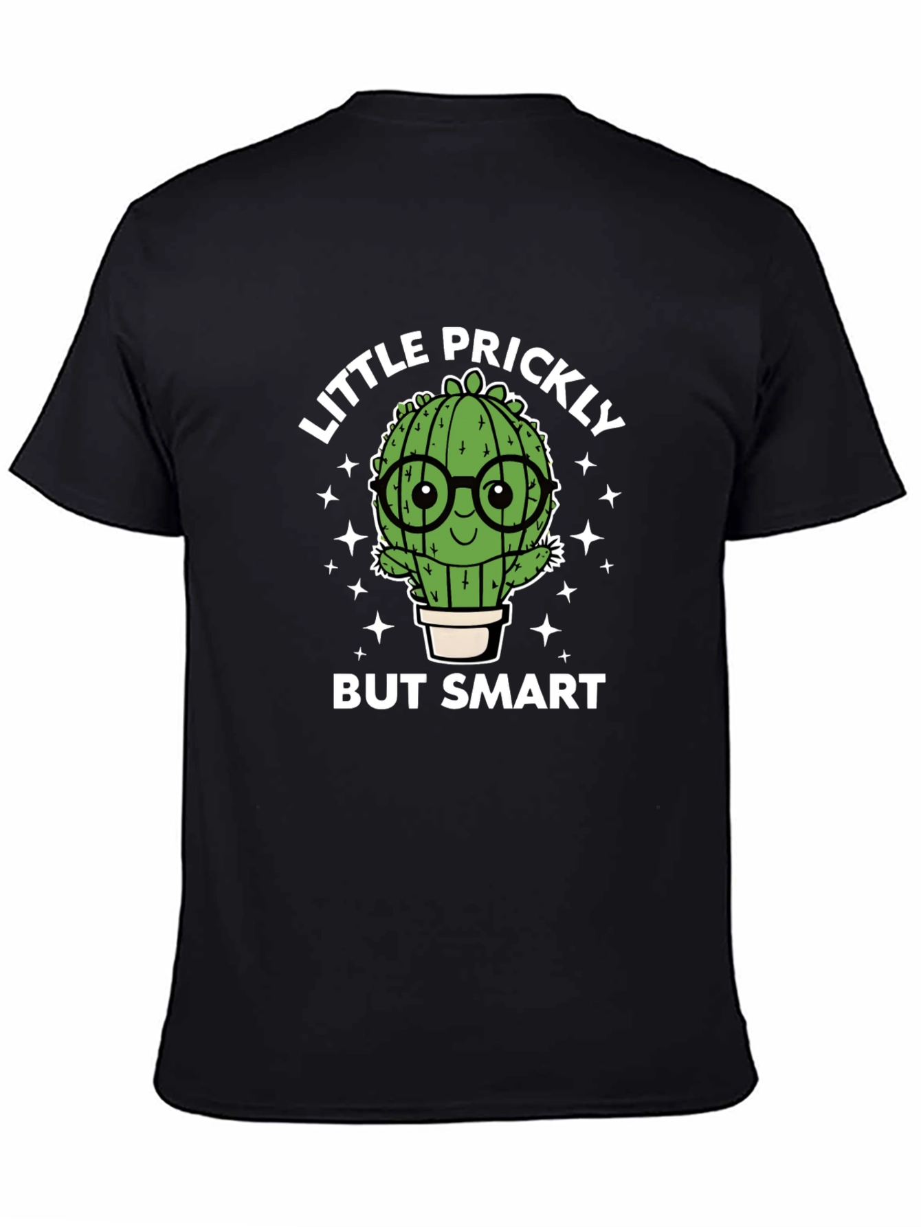 Little Prickly But Smart Cactus Graphic Tee