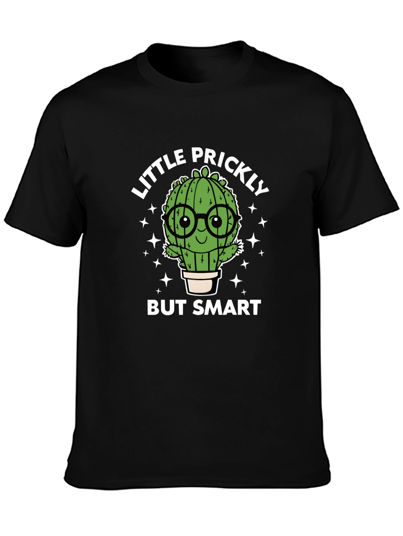 Little Prickly But Smart Cactus Graphic Tee