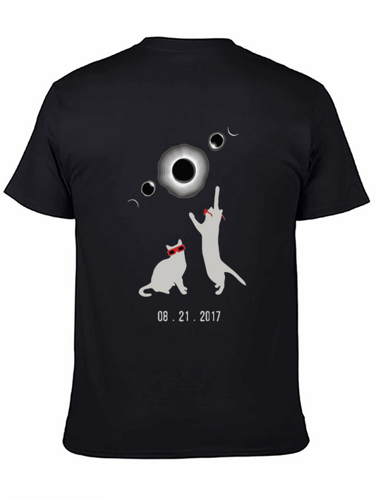 Eclipse Cats Graphic Tee - August 2017