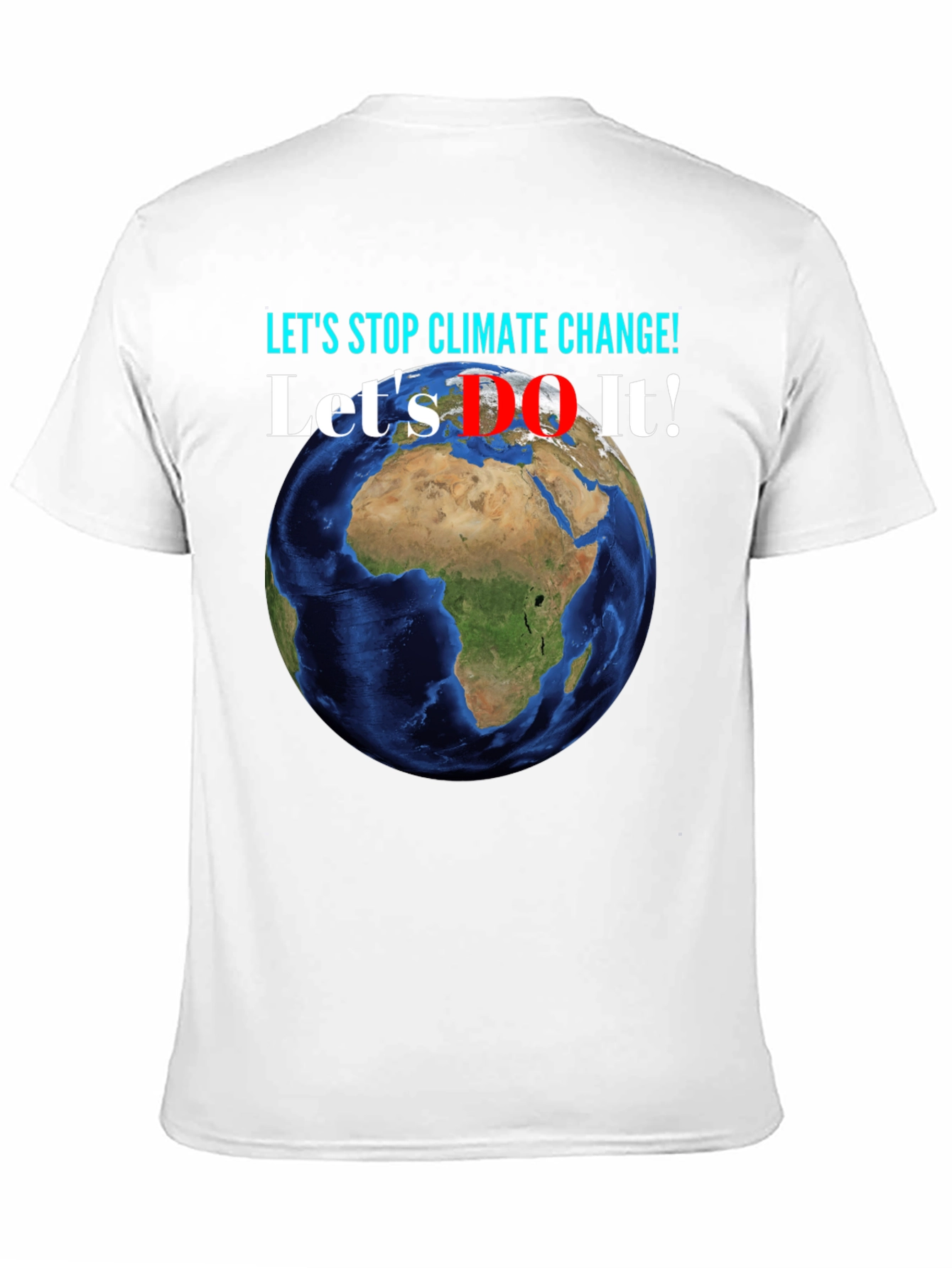 Climate Change Awareness Earth Graphic T-Shirt