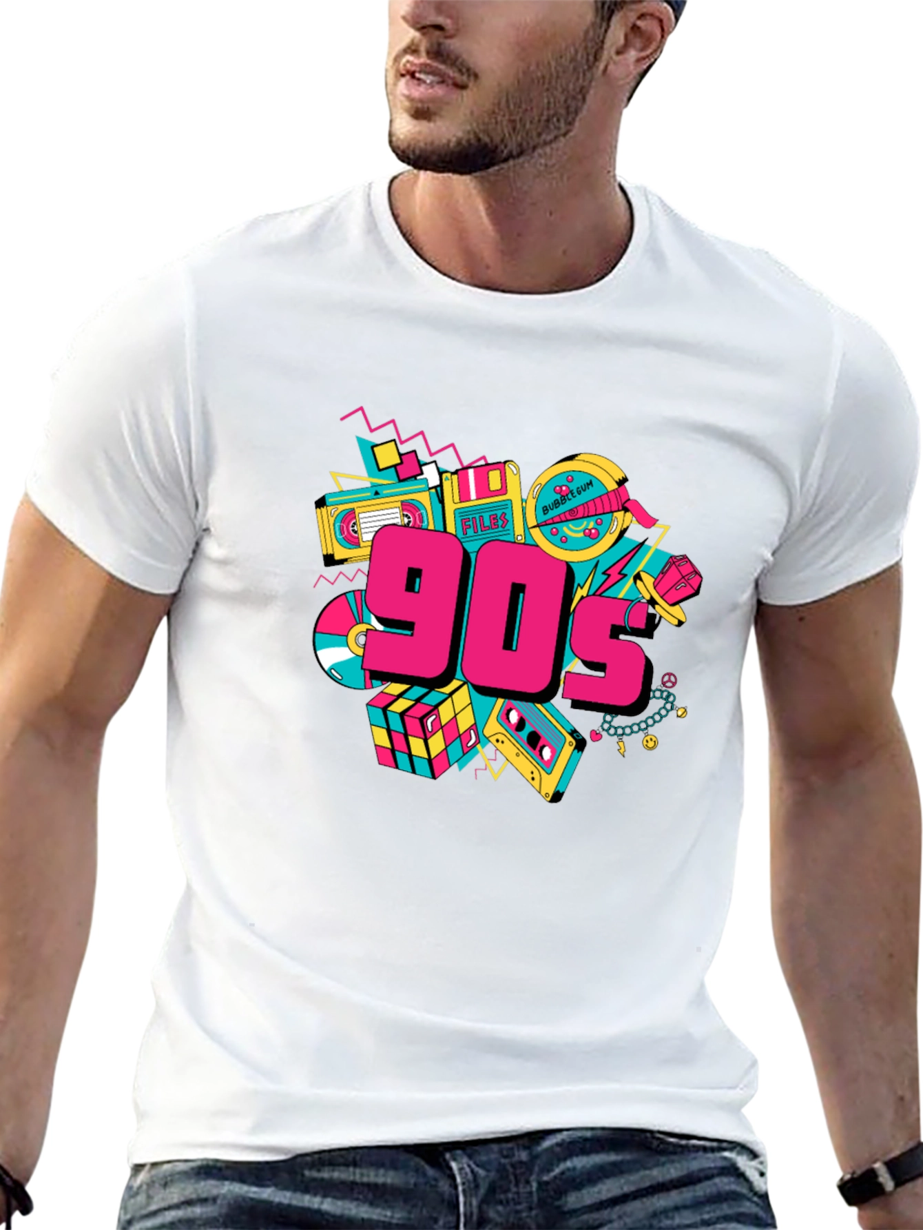 90s Throwback Graphic Tee
