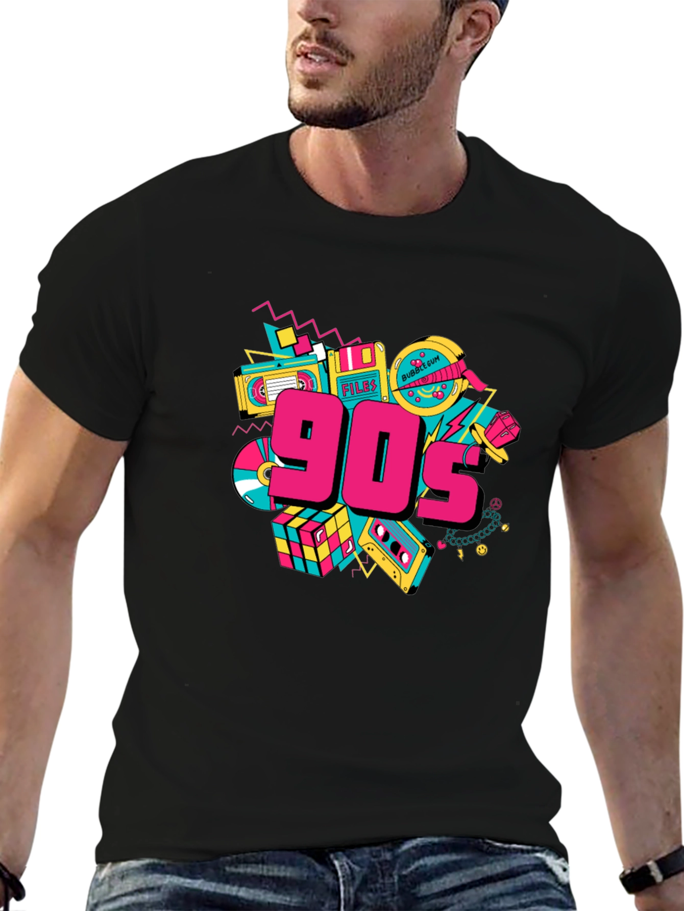 90s Throwback Graphic Tee