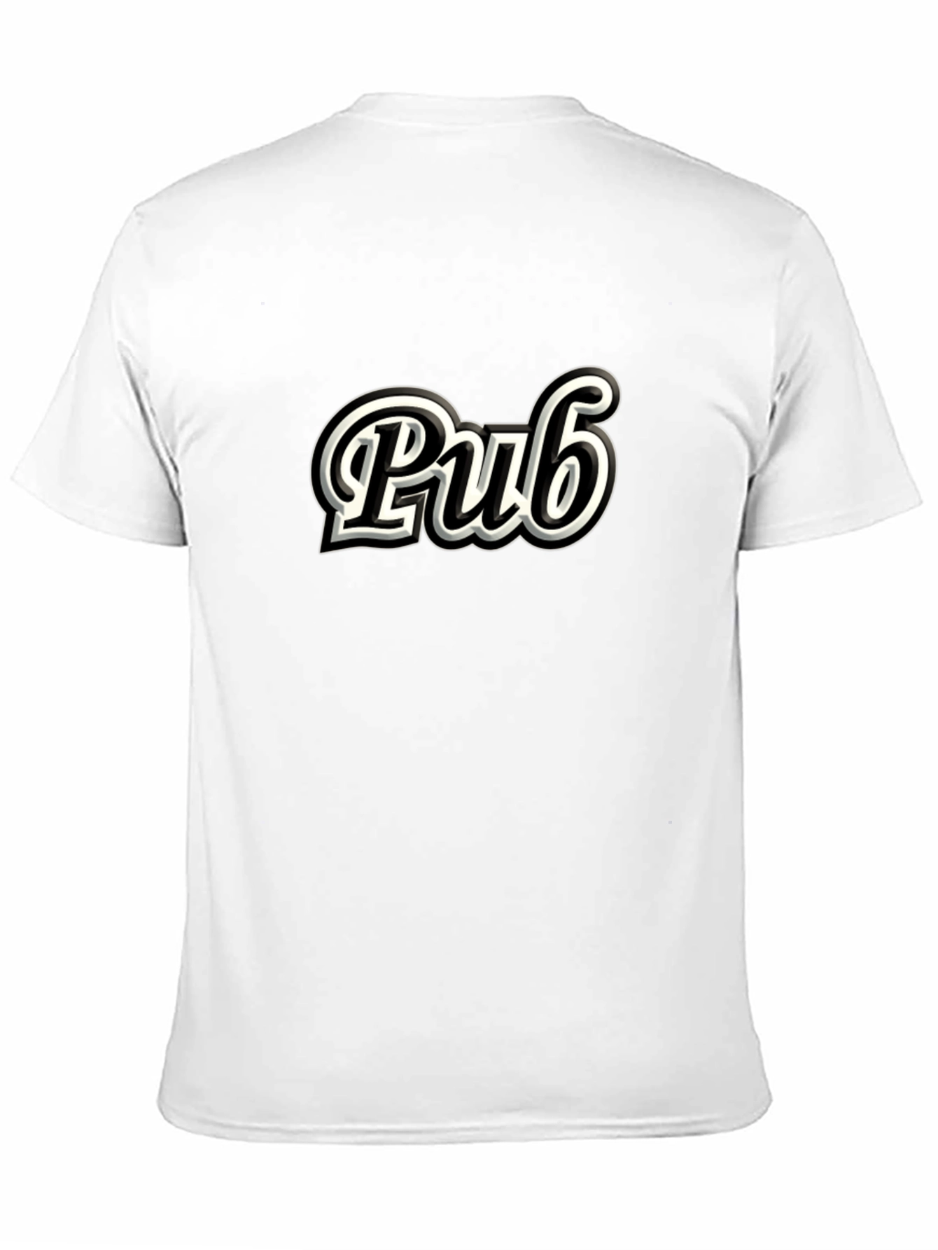 Classic Pub Graphic T-Shirt - Casual Black Tee