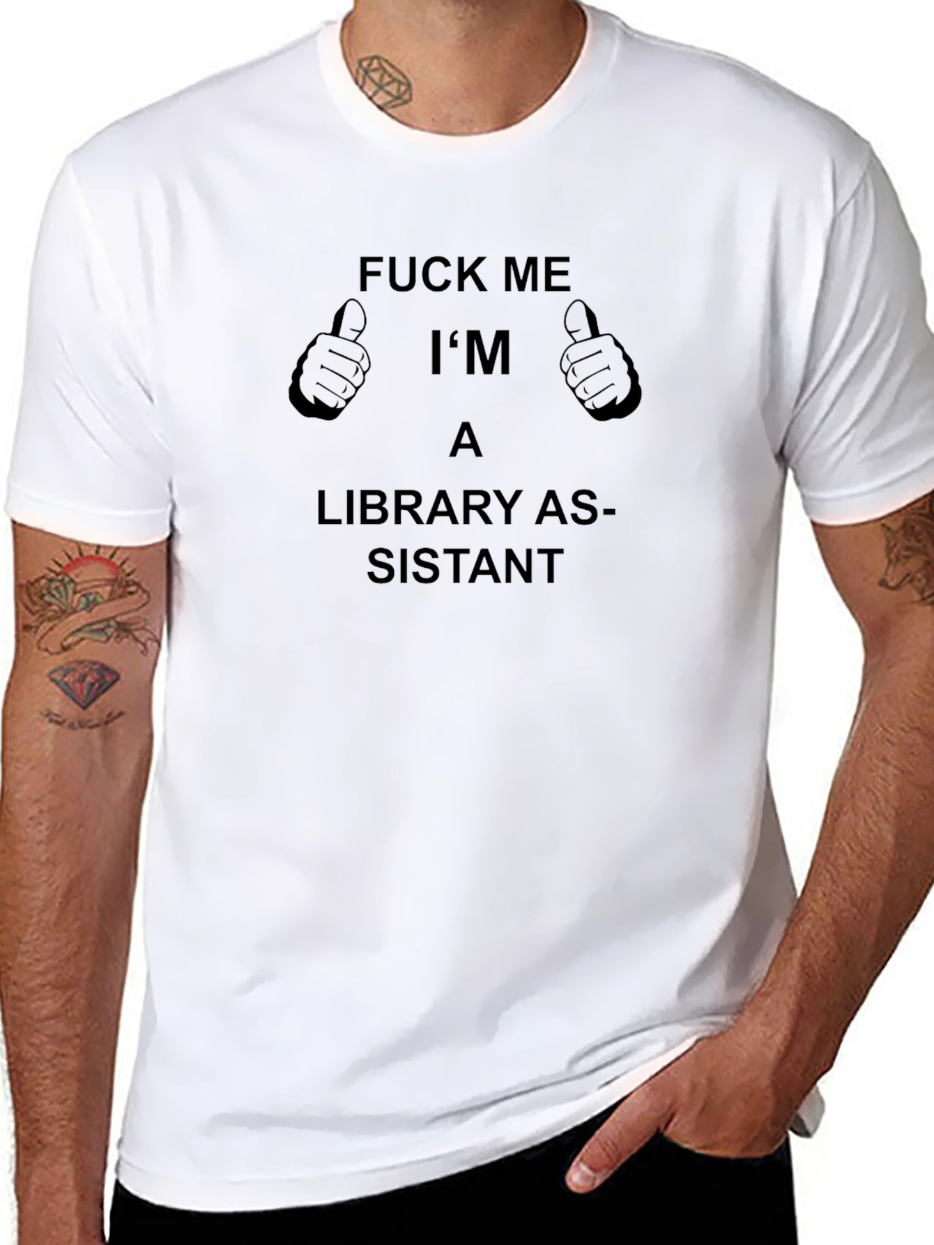 Funny Library Assistant T-Shirt