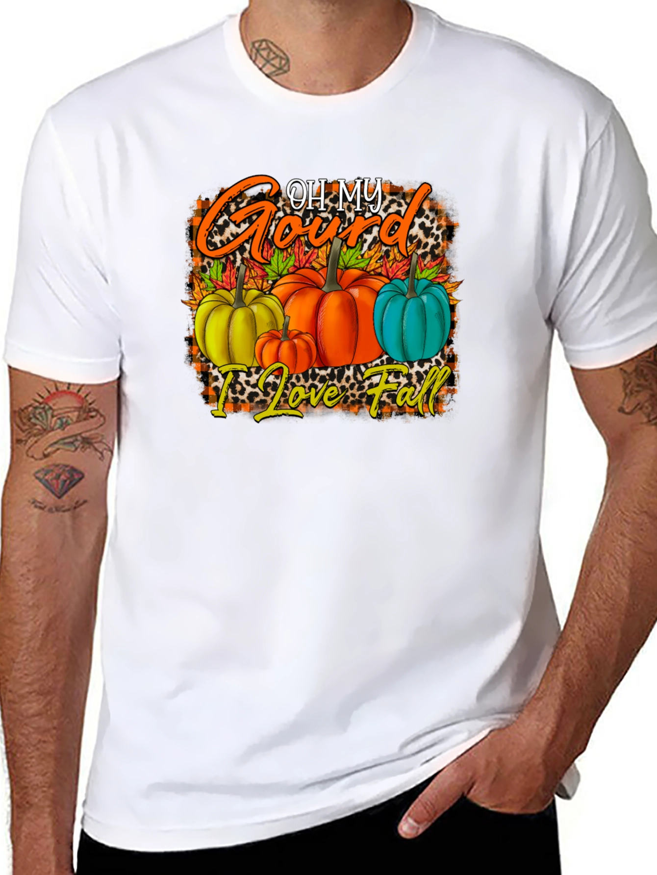 Oh My Gourd I Love Fall T-Shirt