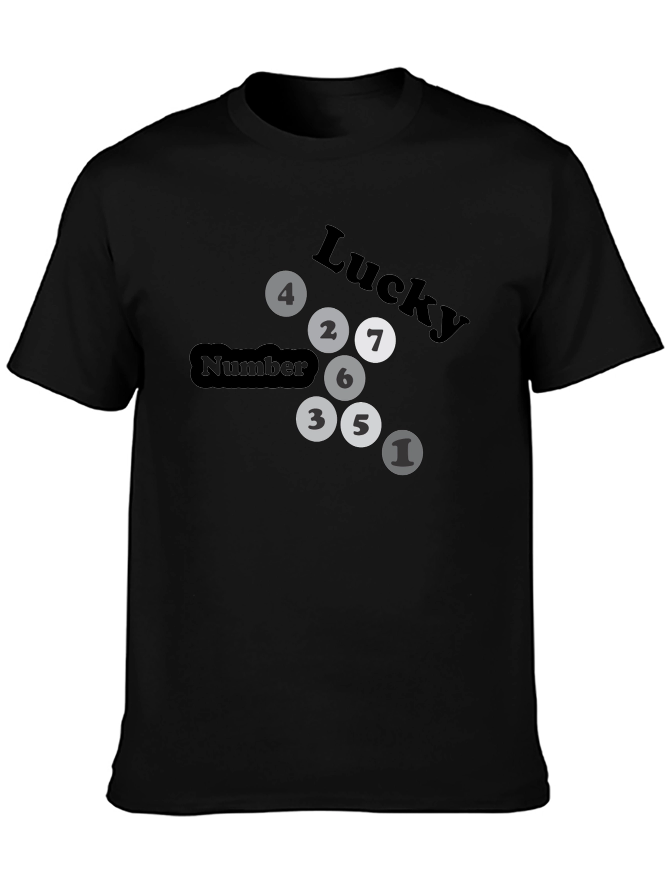Lucky Number Graphic T-Shirt