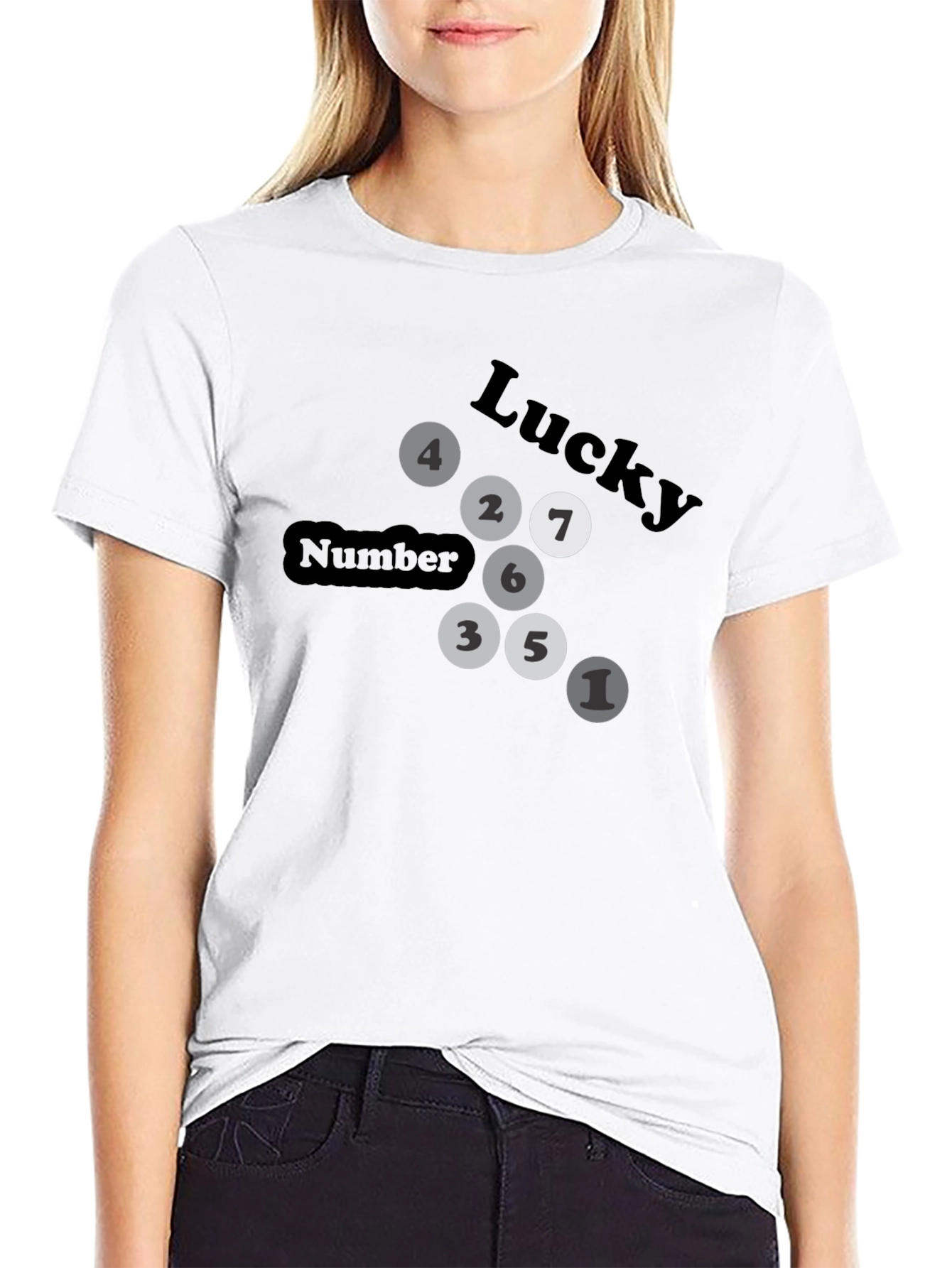 Lucky Number Graphic T-Shirt