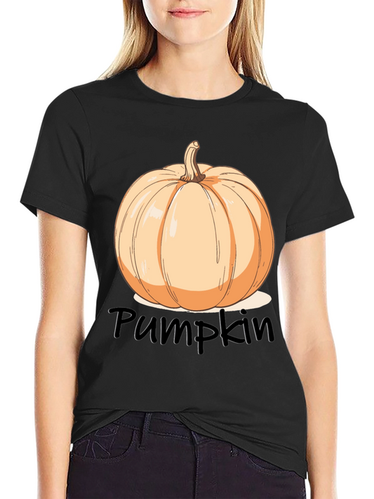 Pumpkin Graphic Tee - Fall Harvest T-Shirt