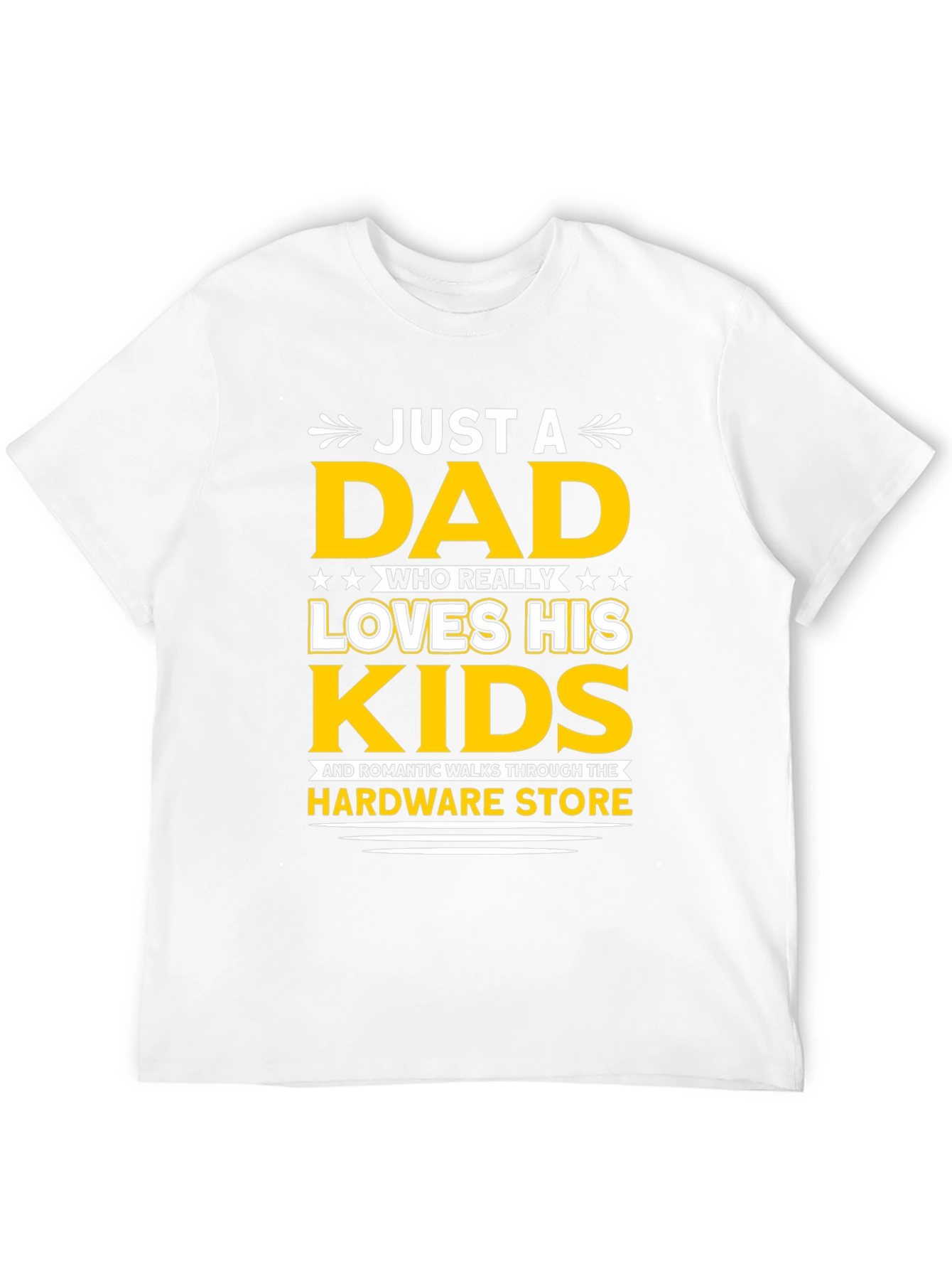Just a Dad Who Loves His Kids T-Shirt