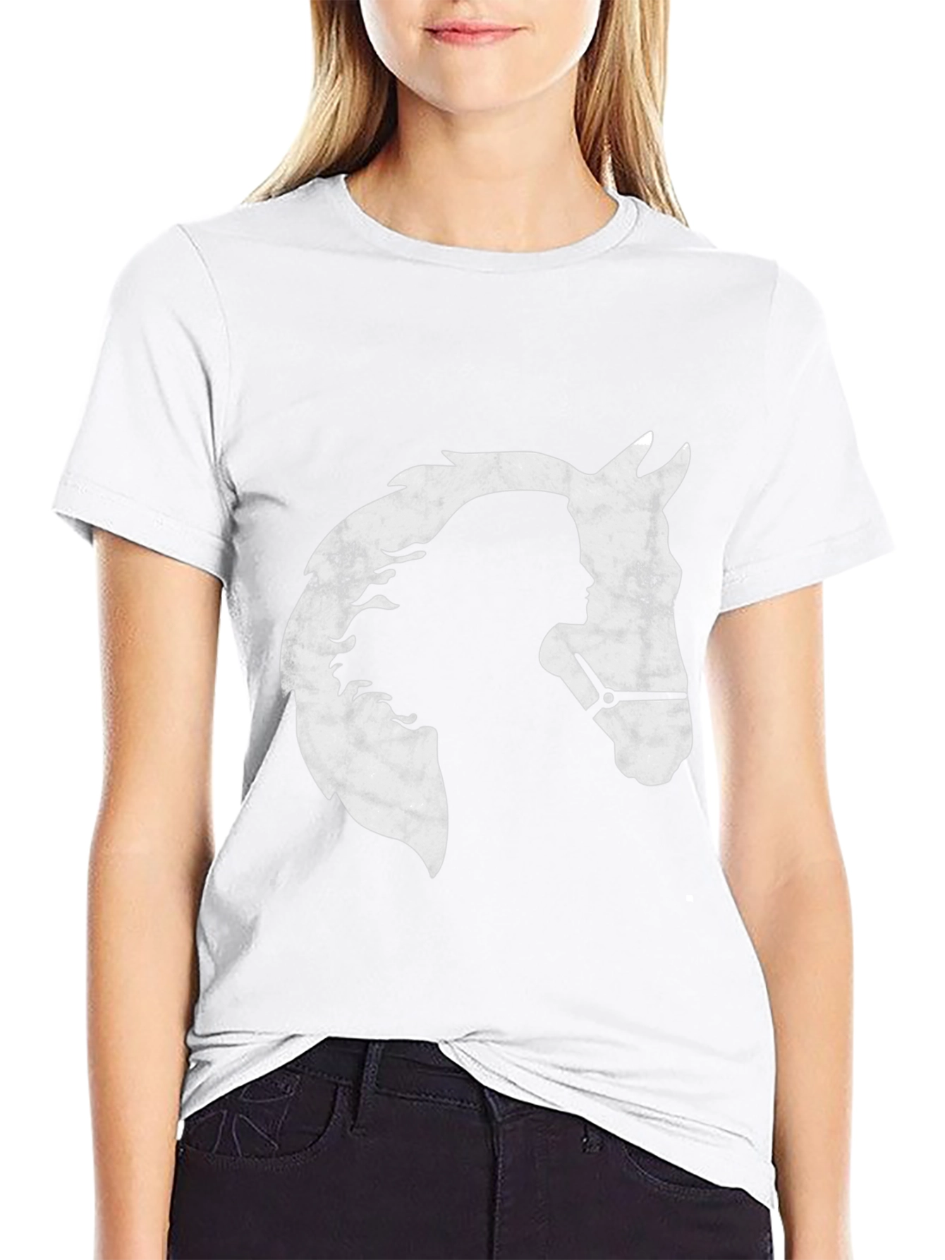 Equestrian Silhouette Graphic Tee
