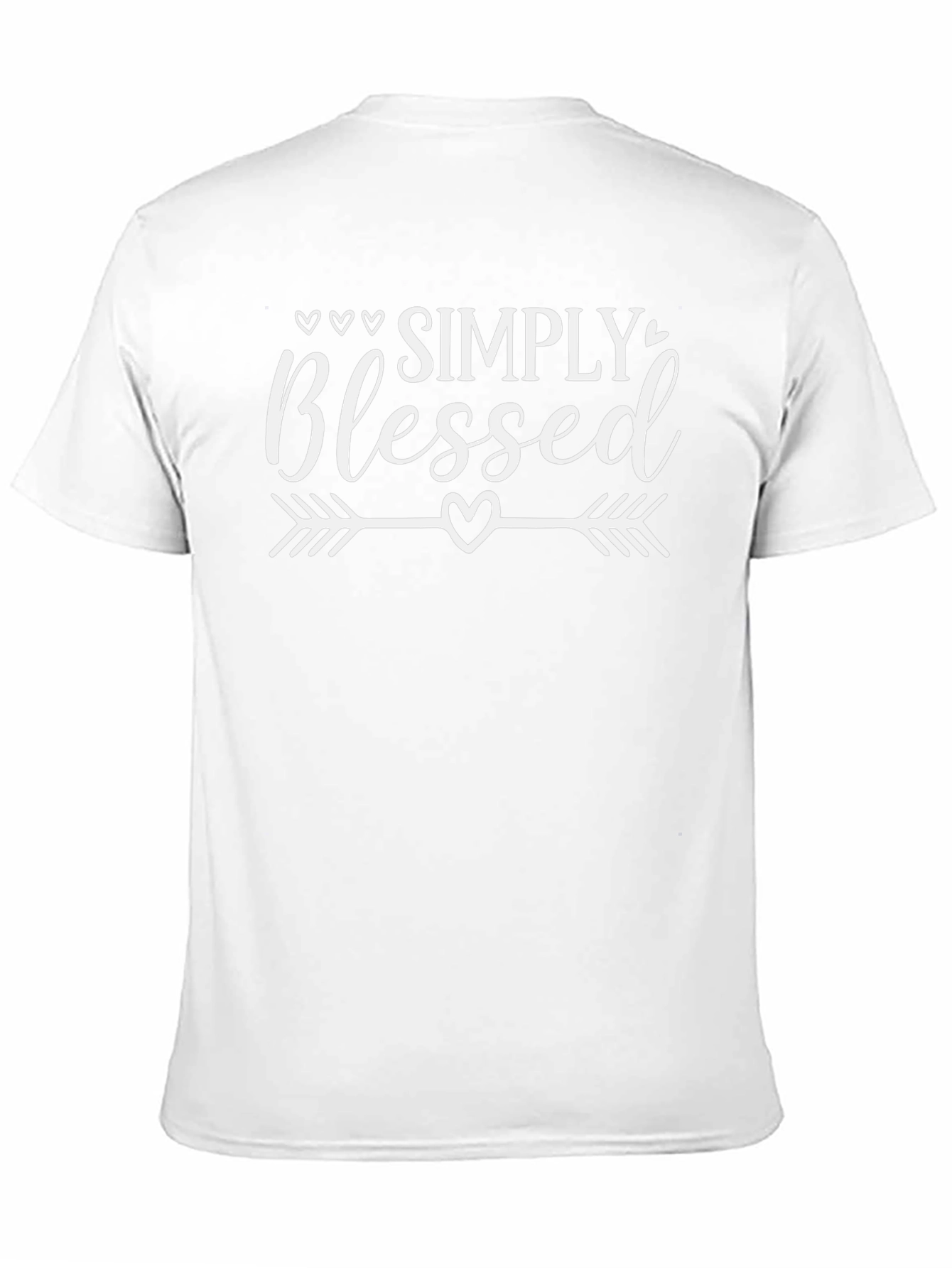 Simply Blessed Graphic Tee - Black