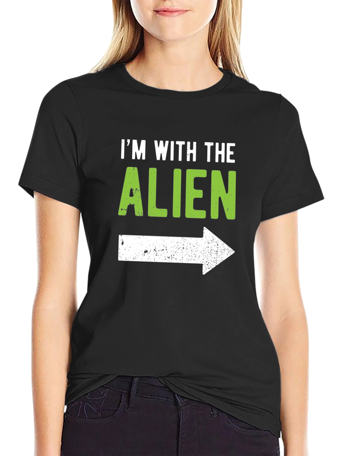 Im With the Alien Graphic Tee