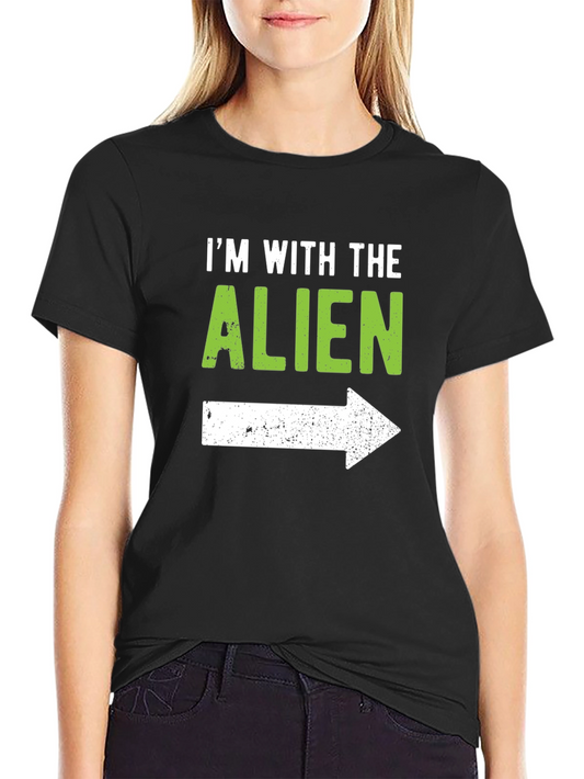 Im With the Alien Graphic Tee