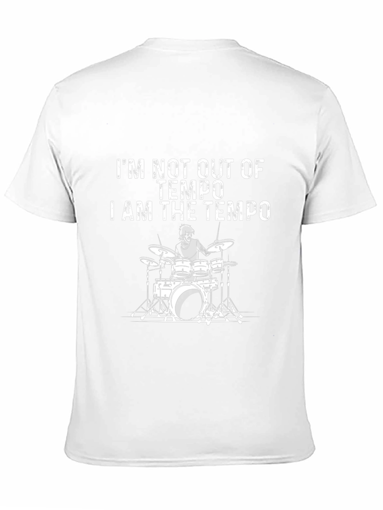 Drummer Tempo T-Shirt - Music Lover Tee